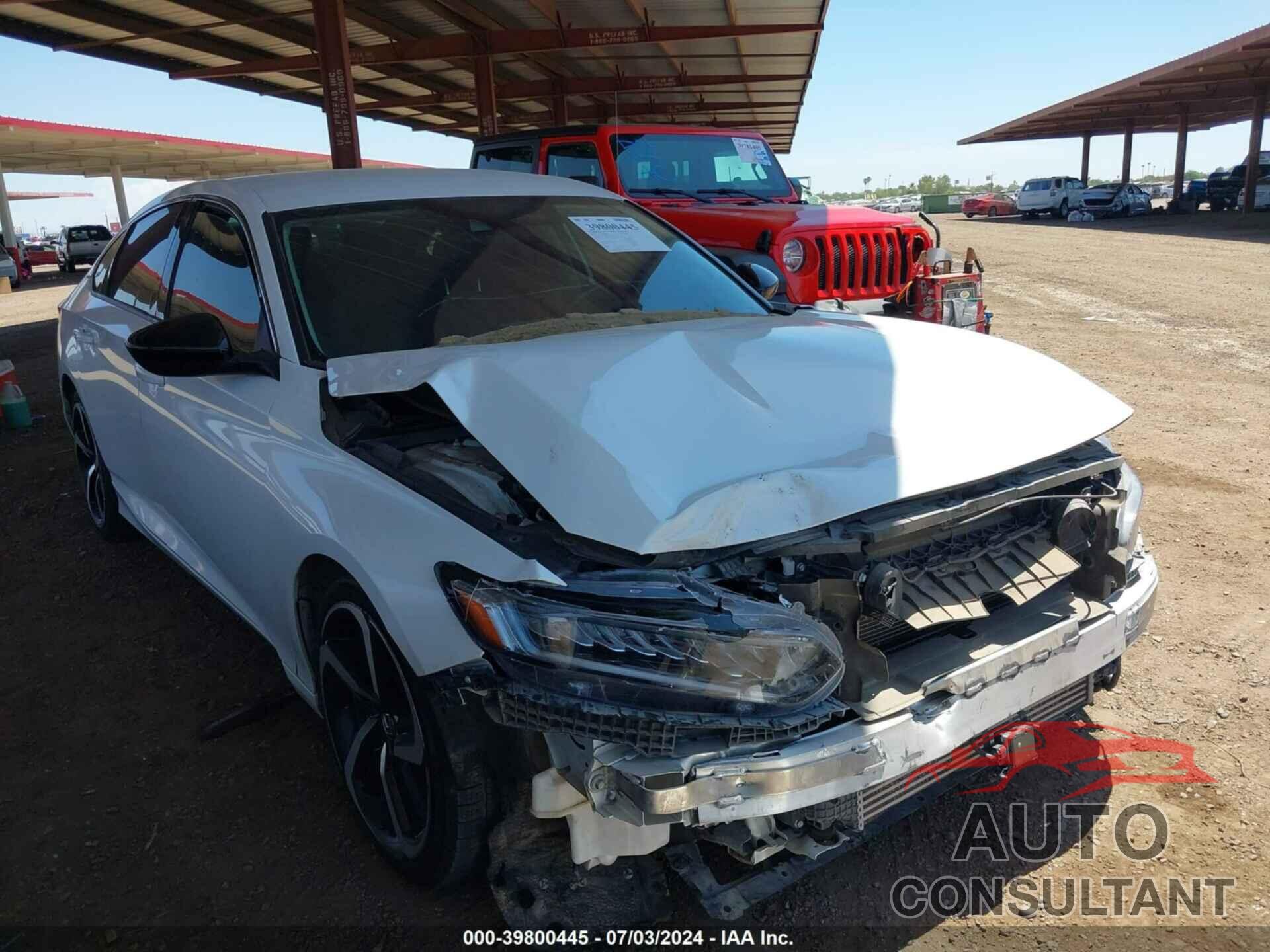 HONDA ACCORD 2021 - 1HGCV1F4XMA118119