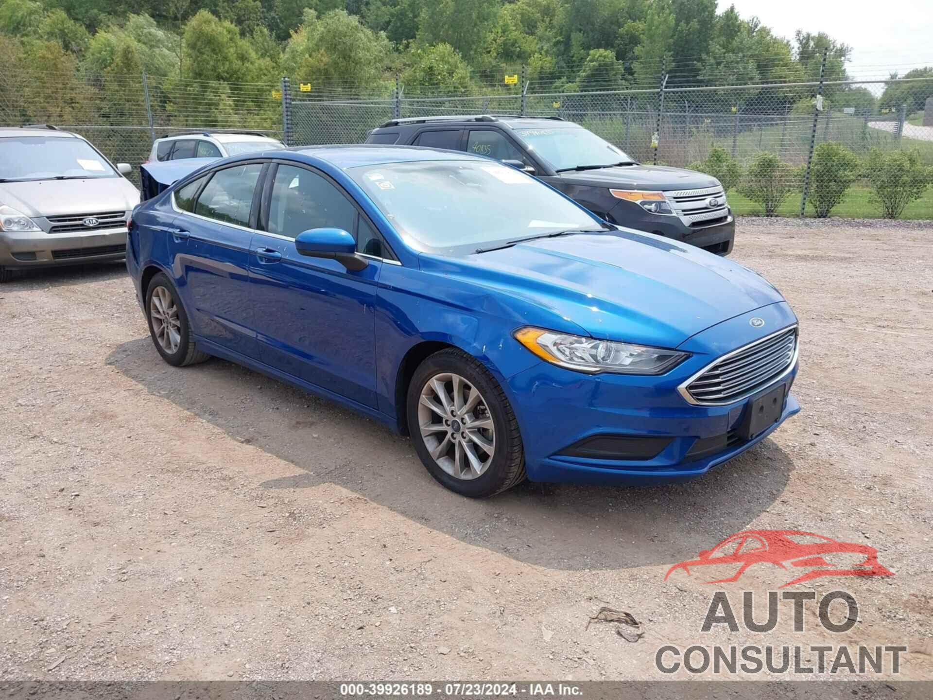 FORD FUSION 2017 - 3FA6P0HD3HR372298