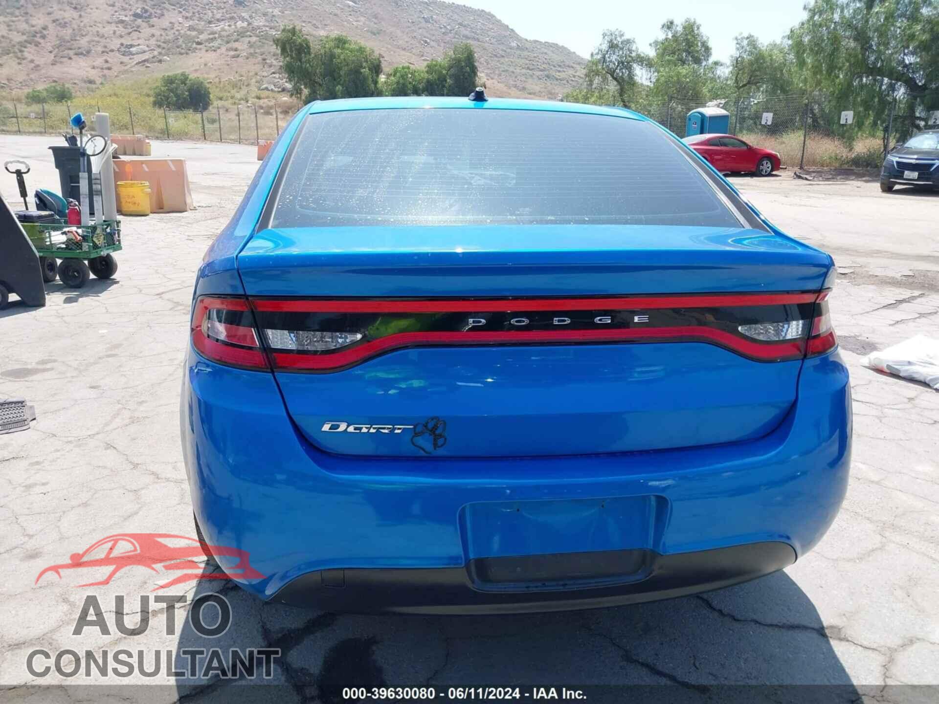 DODGE DART 2016 - 1C3CDFAA4GD555567