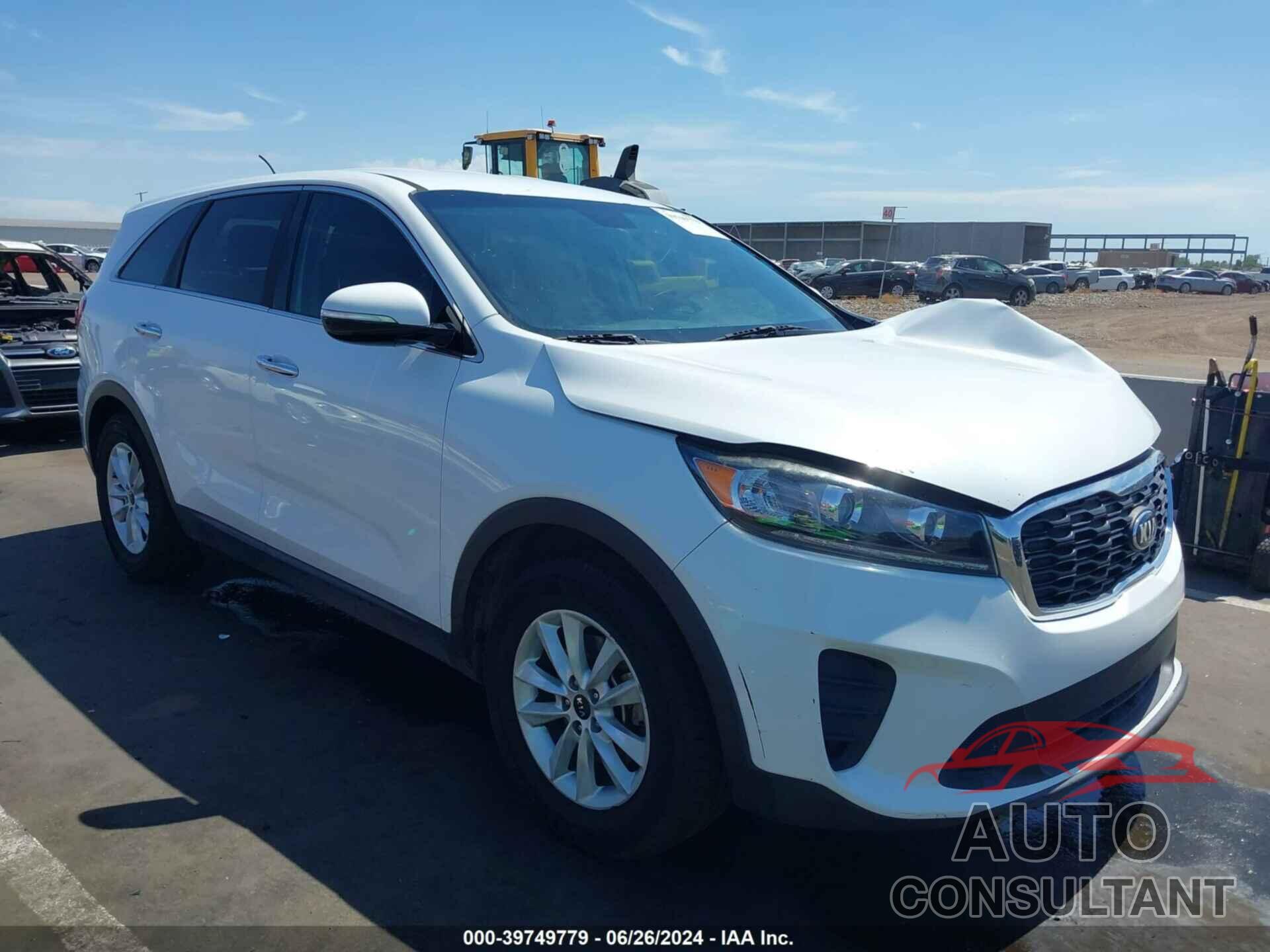 KIA SORENTO 2019 - 5XYPG4A32KG534799