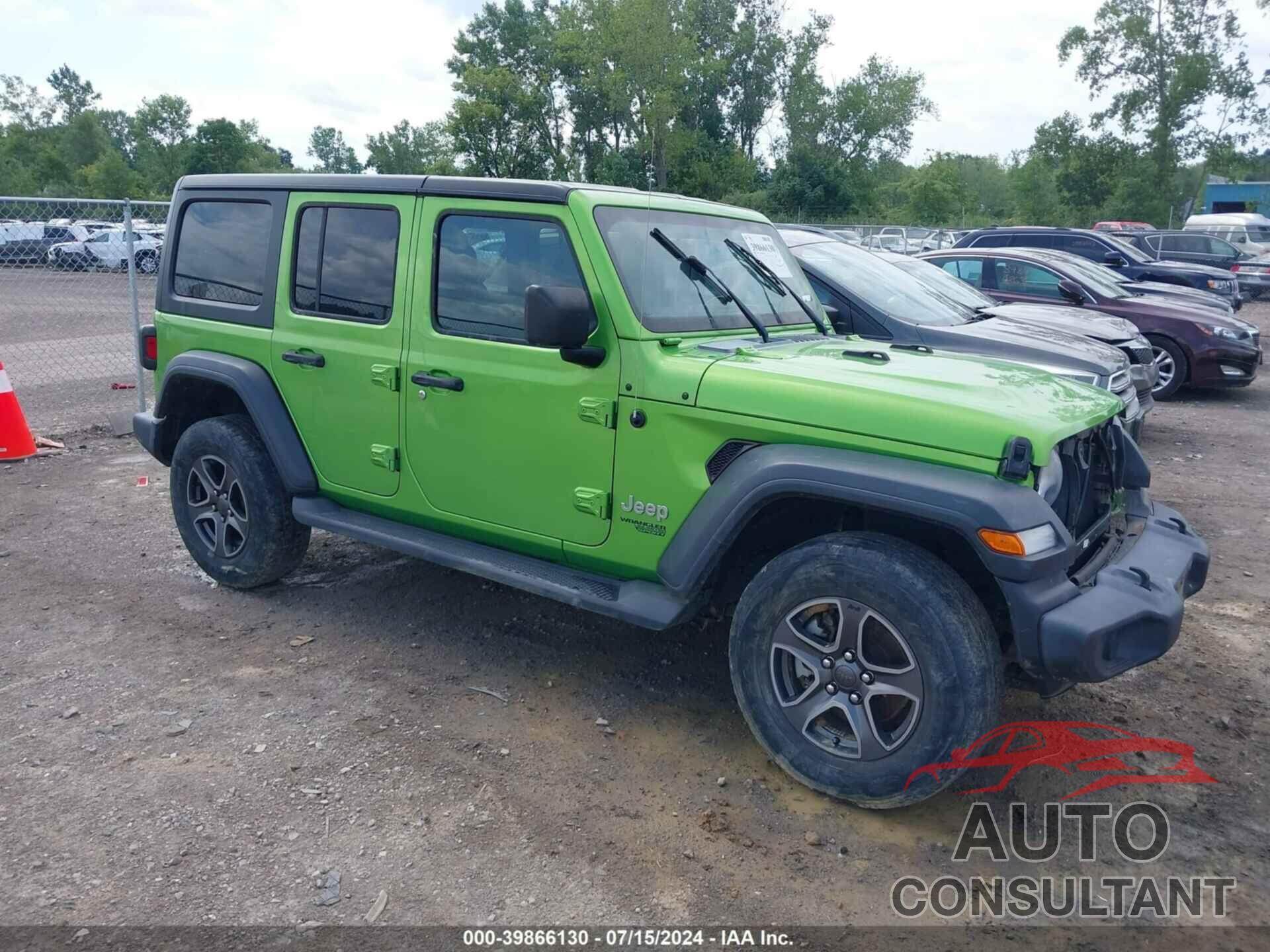 JEEP WRANGLER UNLIMITED 2018 - 1C4HJXDG9JW302823