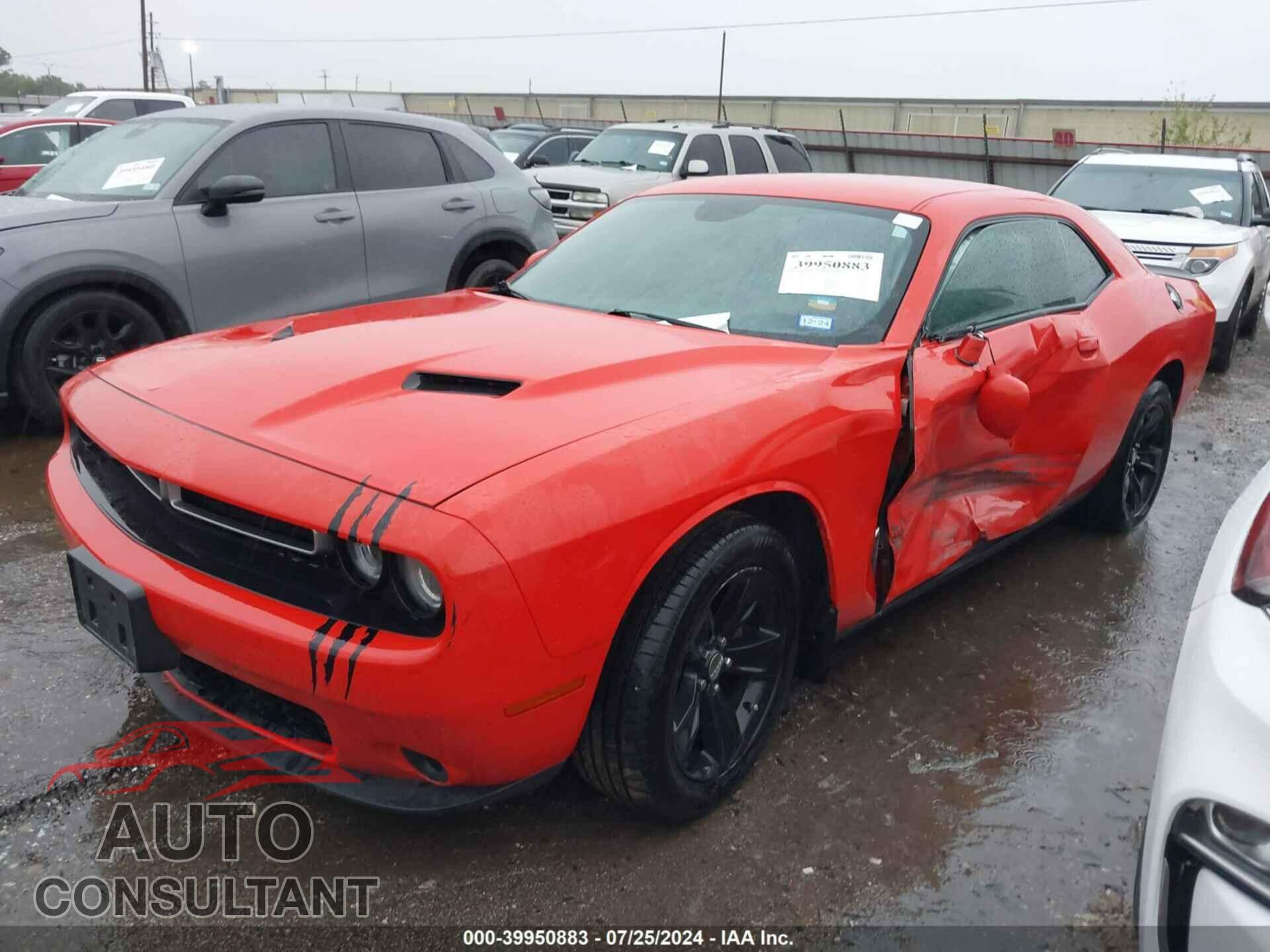 DODGE CHALLENGER 2019 - 2C3CDZAG4KH560575