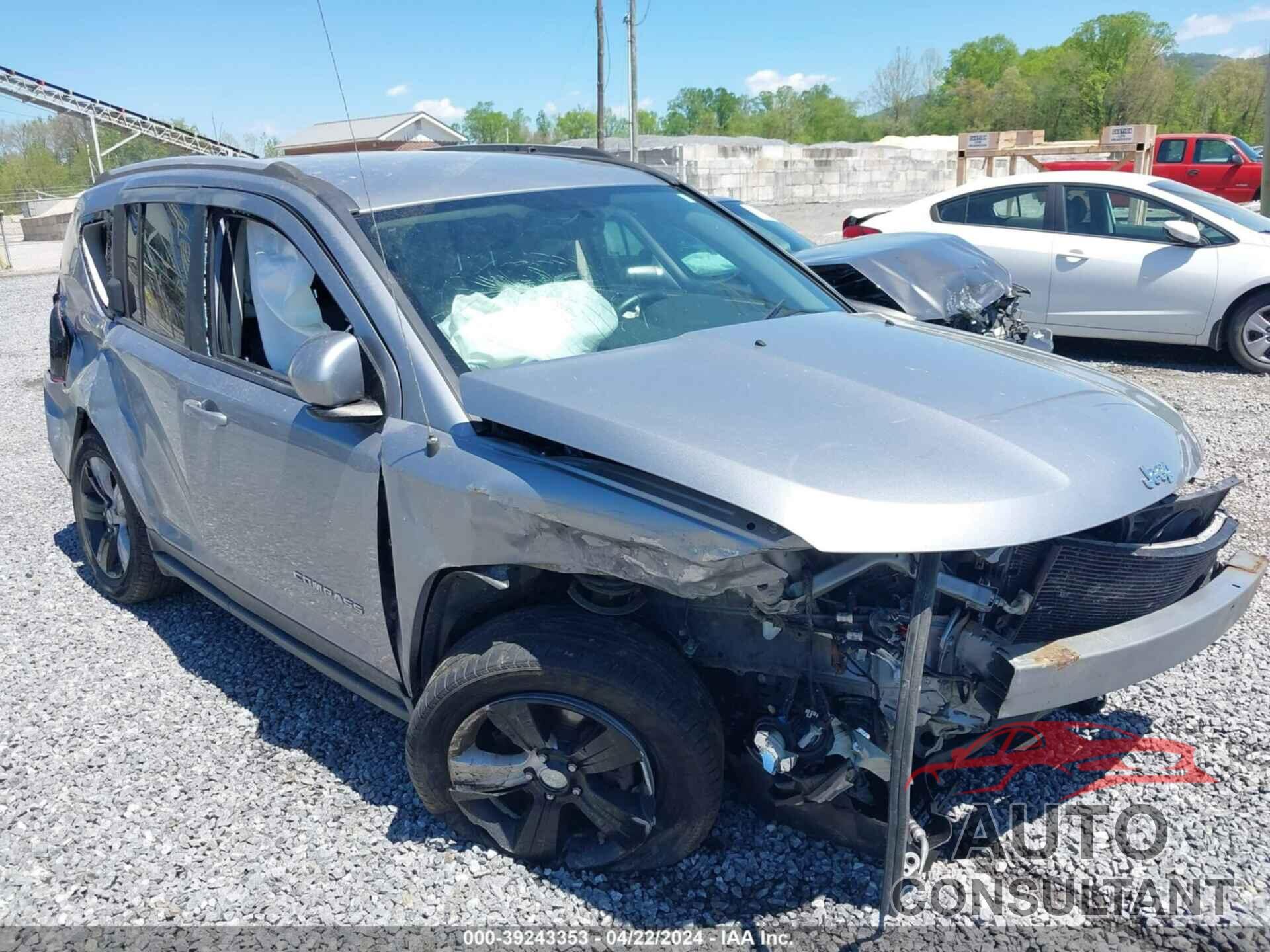 JEEP COMPASS 2017 - 1C4NJDEB0HD163501