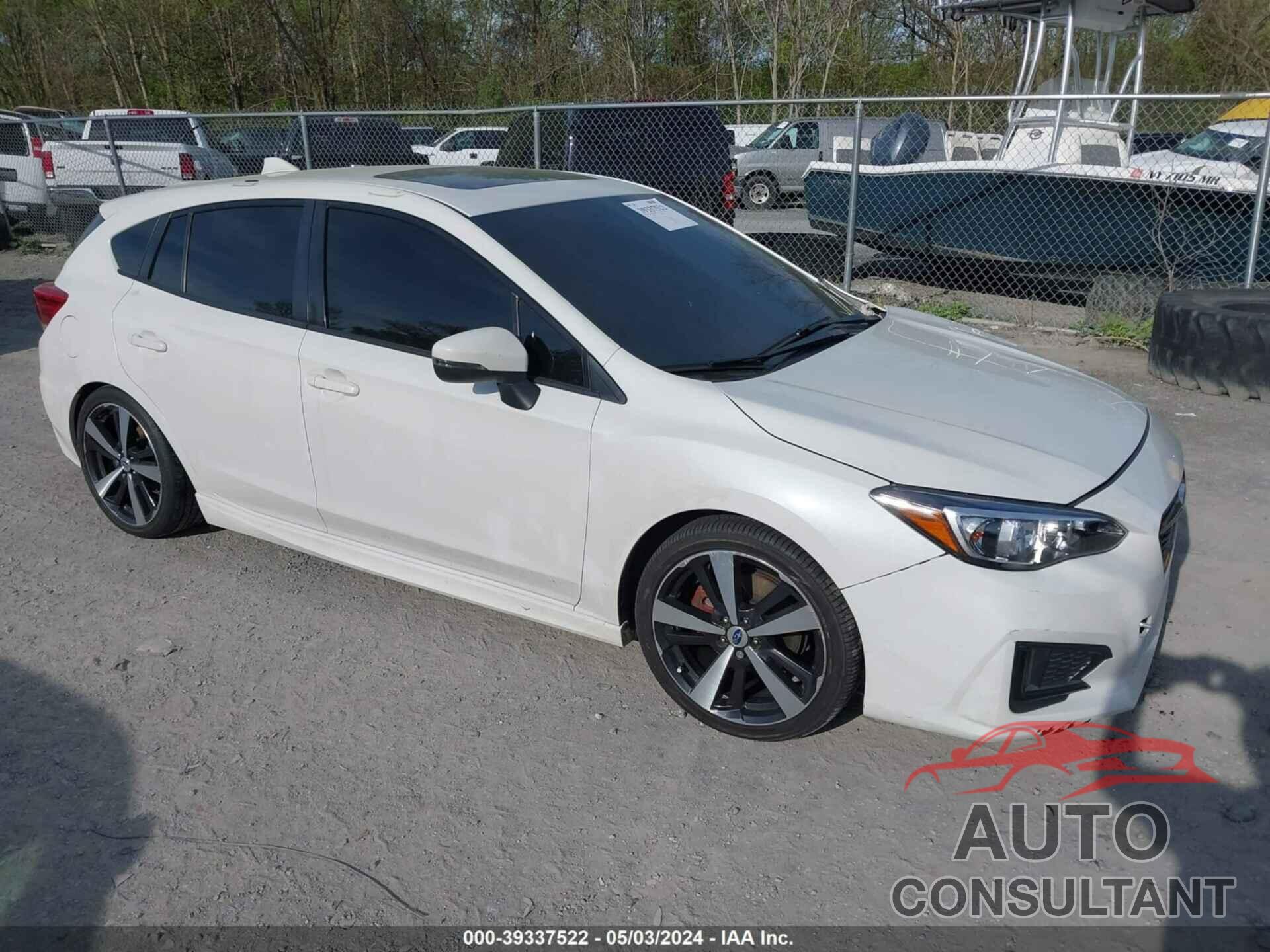 SUBARU IMPREZA 2017 - 4S3GTAM69H3743017