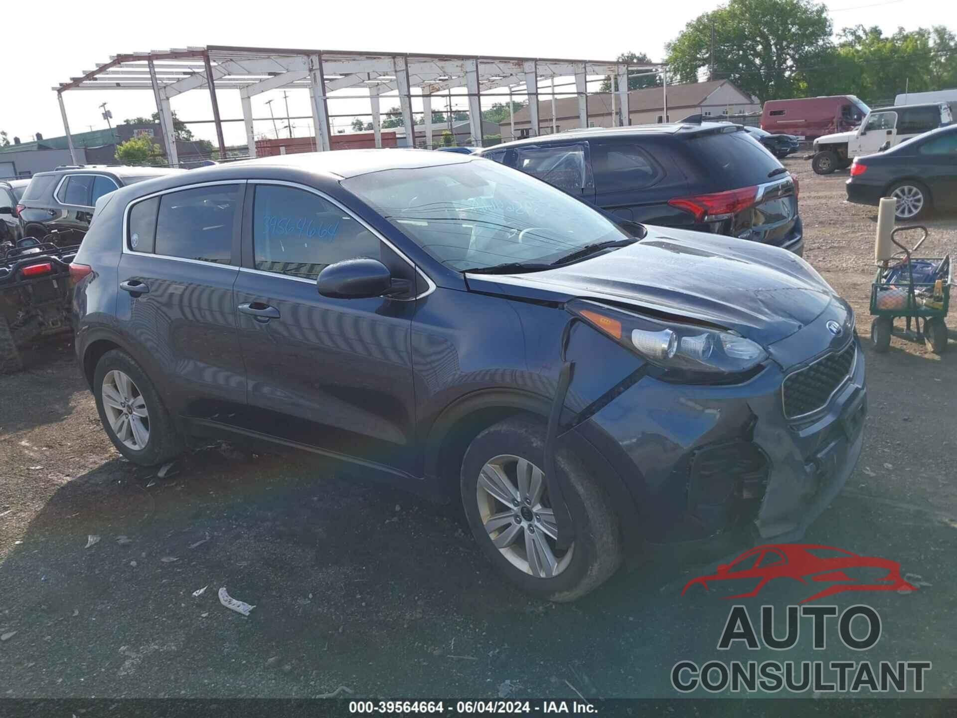 KIA SPORTAGE 2017 - KNDPM3AC5H7235333