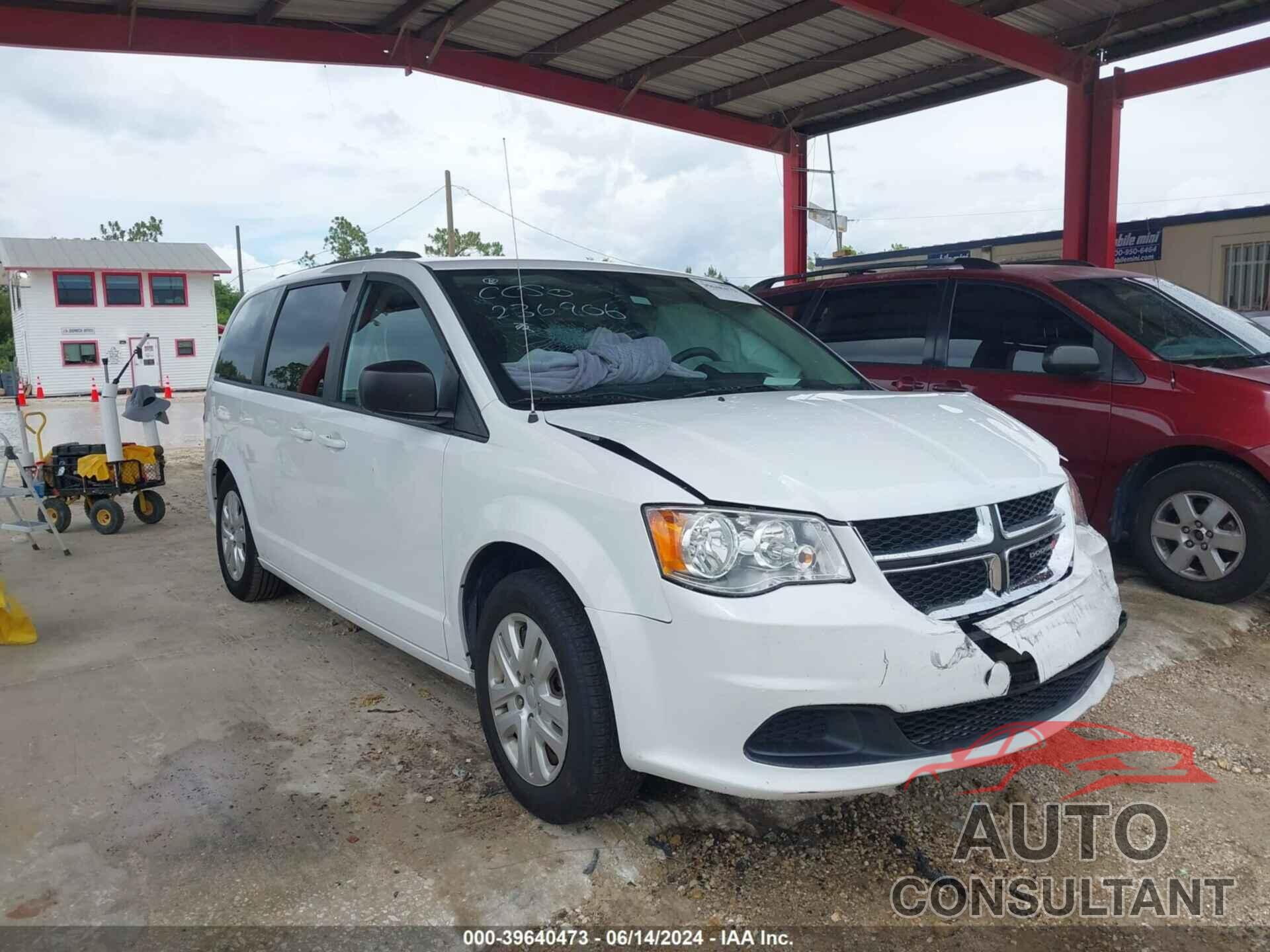 DODGE GRAND CARAVAN 2018 - 2C4RDGBG2JR256453