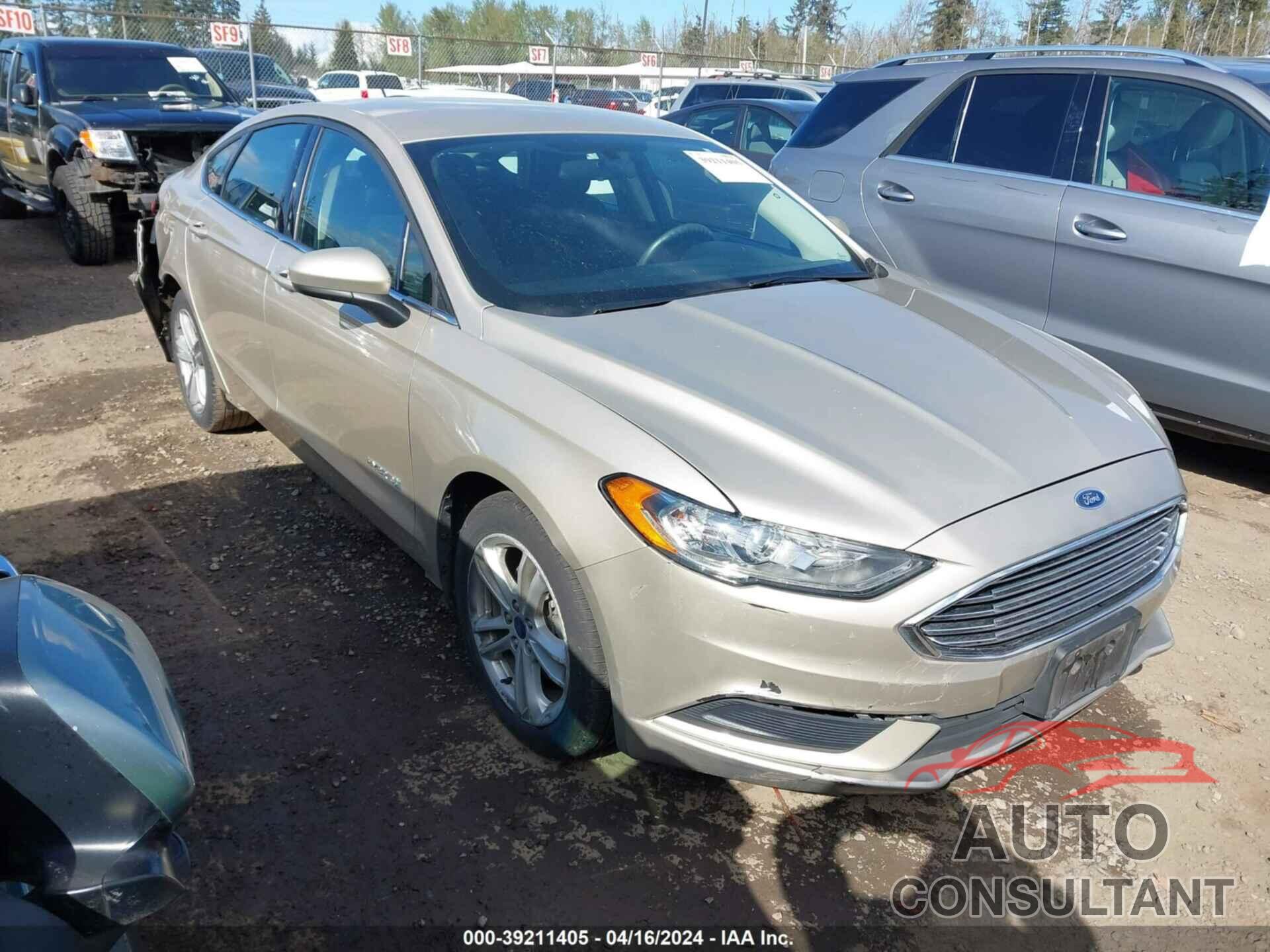 FORD FUSION HYBRID 2018 - 3FA6P0LU7JR269141