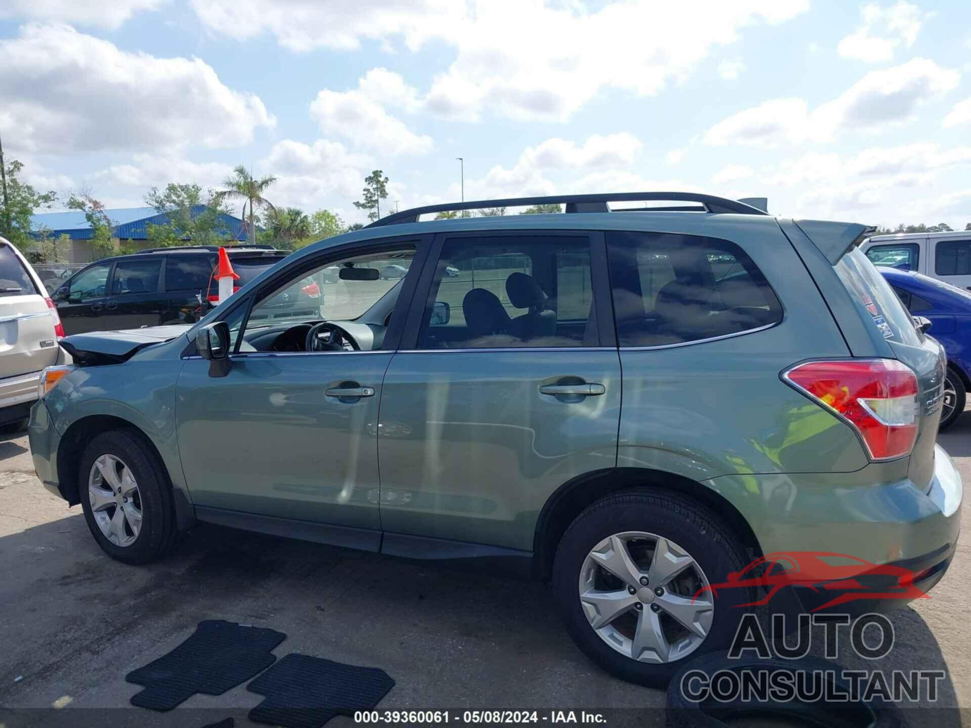 SUBARU FORESTER 2016 - JF2SJAHC6GH519819
