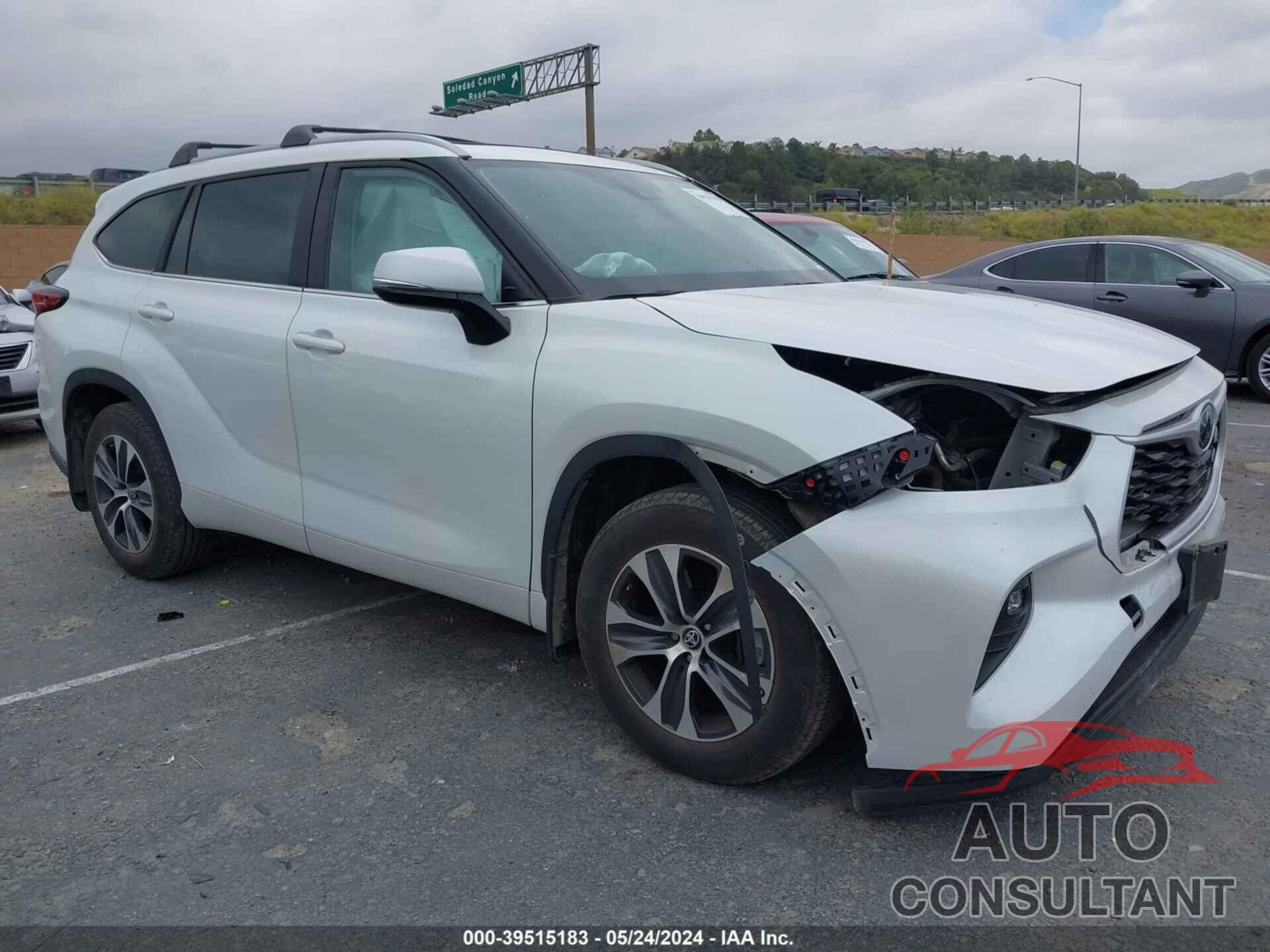 TOYOTA HIGHLANDER 2023 - 5TDKDRAH4PS002430