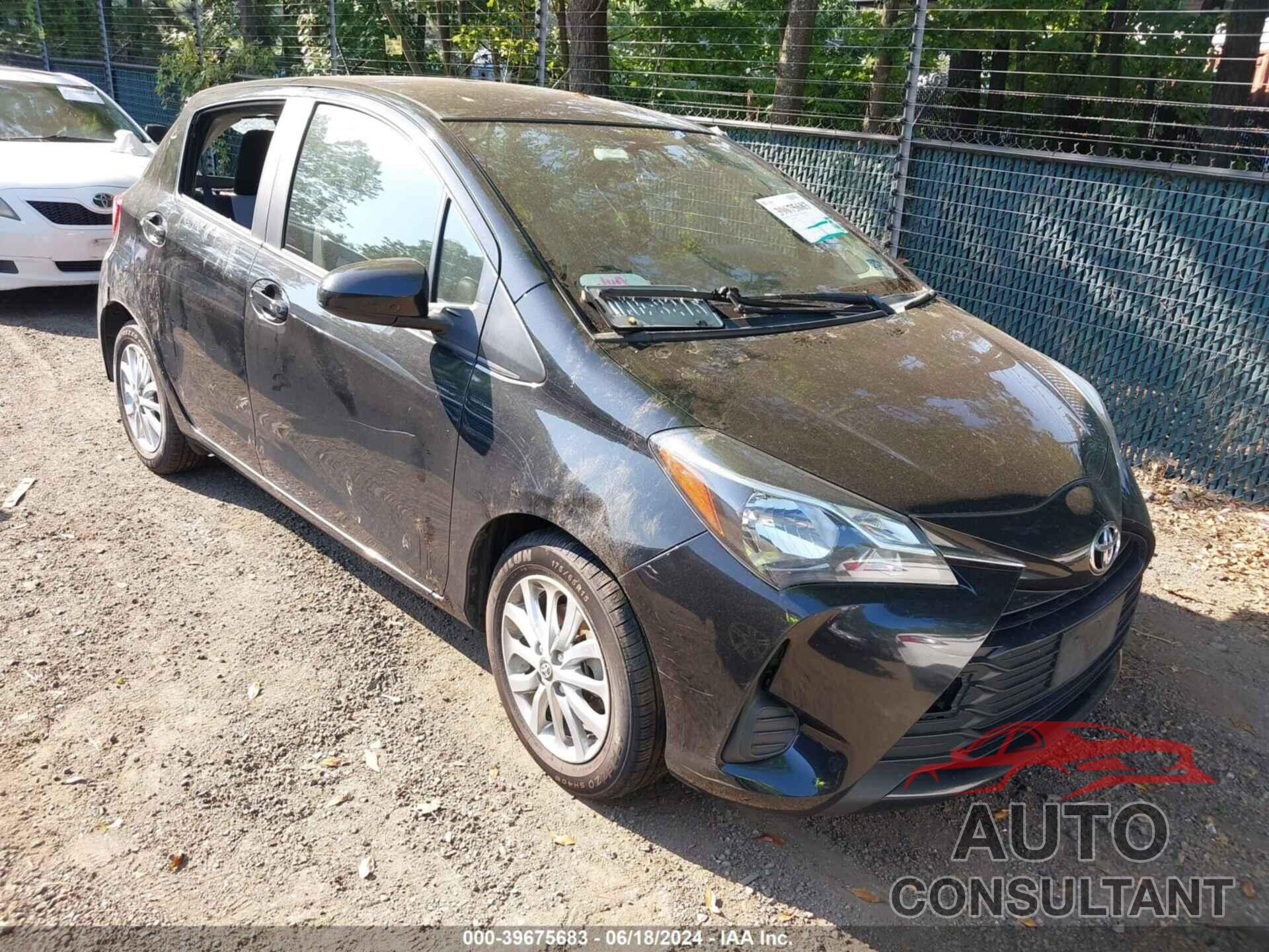 TOYOTA YARIS 2018 - VNKKTUD37JA092609