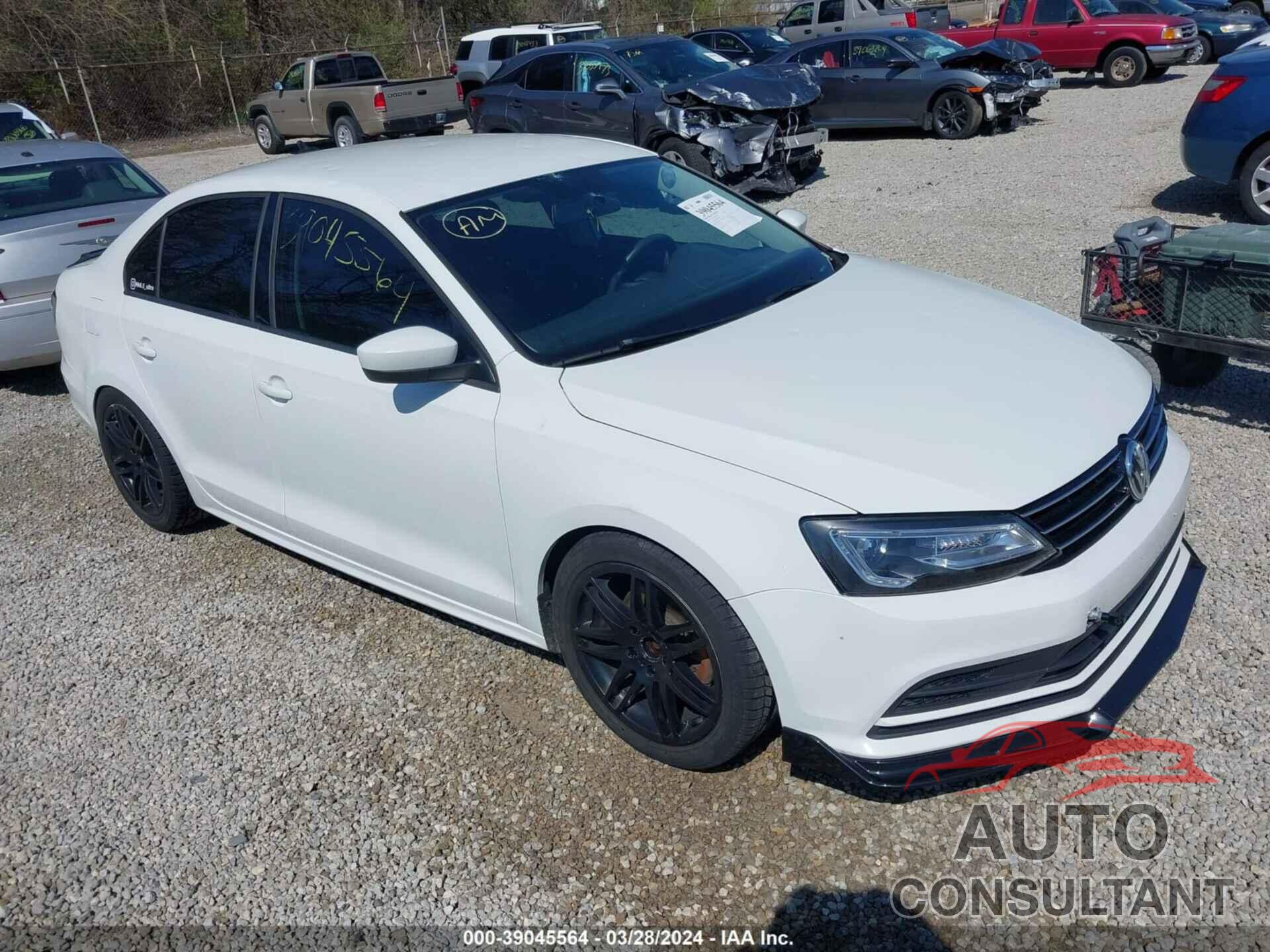 VOLKSWAGEN JETTA 2017 - 3VW167AJ8HM389169