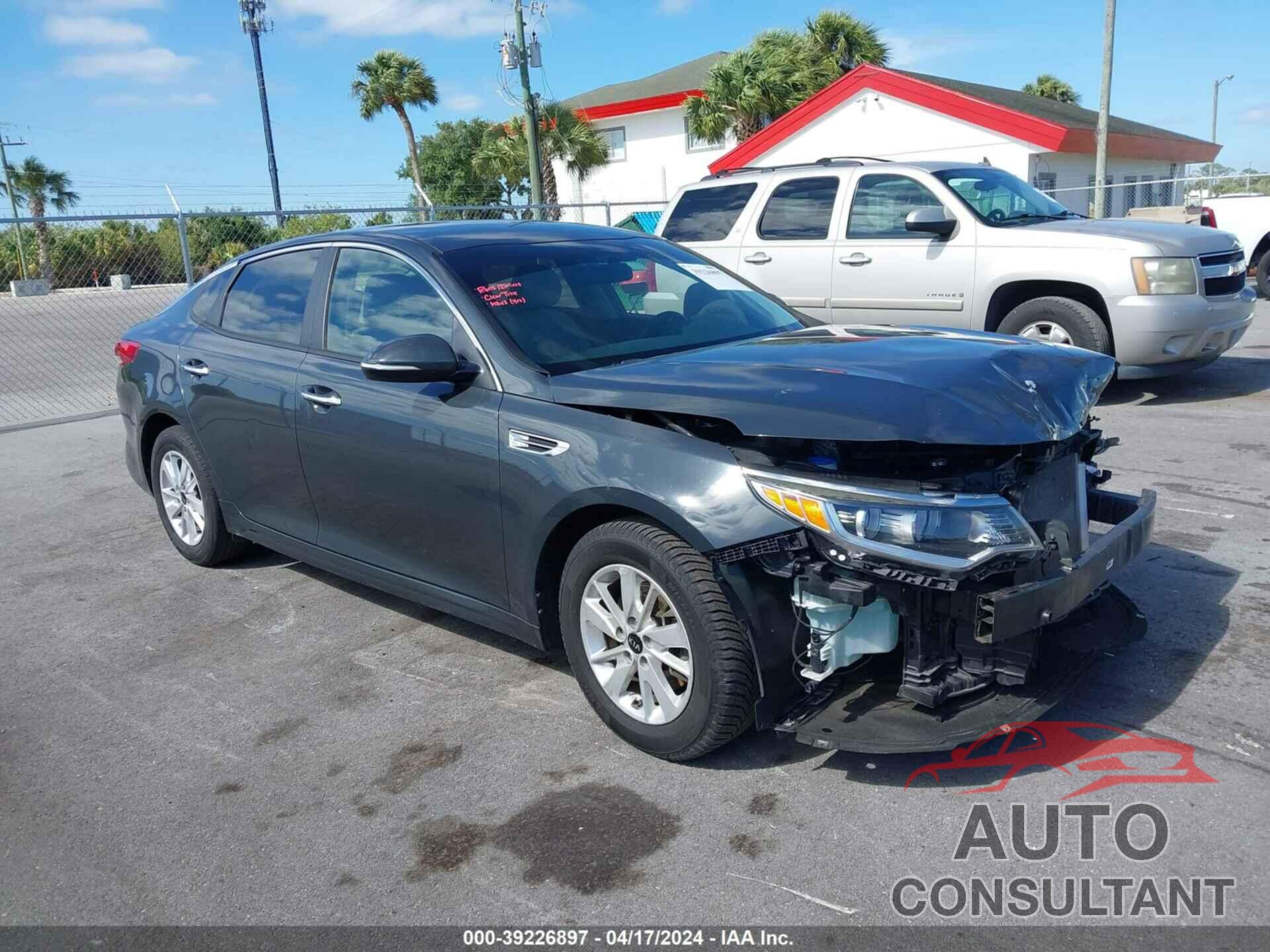 KIA OPTIMA 2016 - KNAGT4L3XG5084356