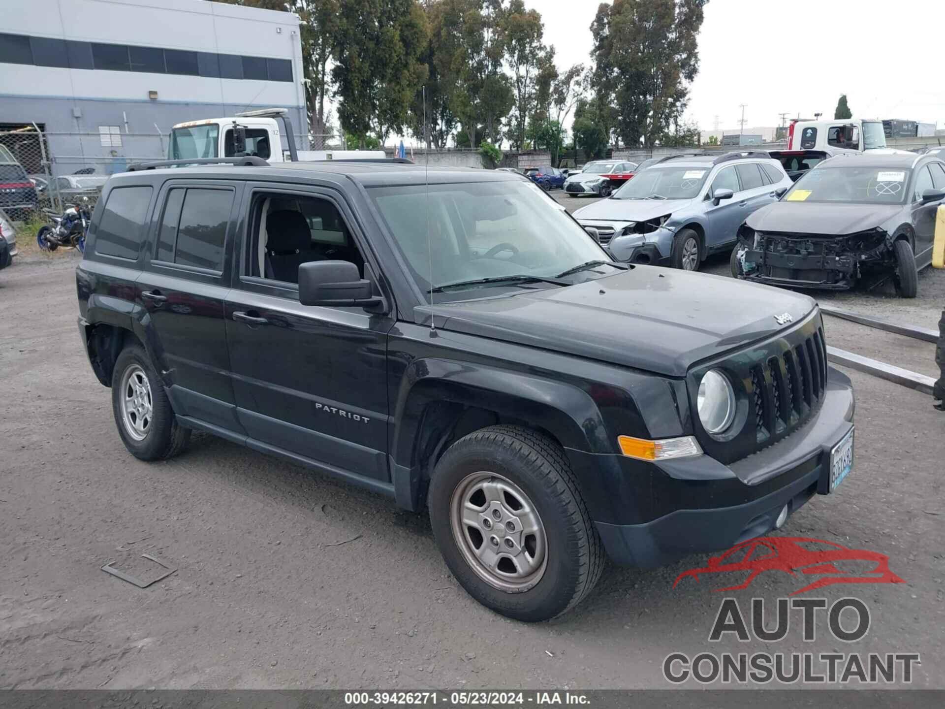 JEEP PATRIOT 2017 - 1C4NJPBA0HD158537