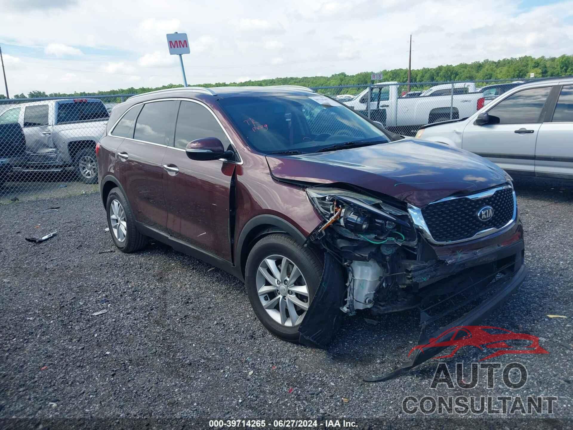 KIA SORENTO 2017 - 5XYPG4A35HG263598