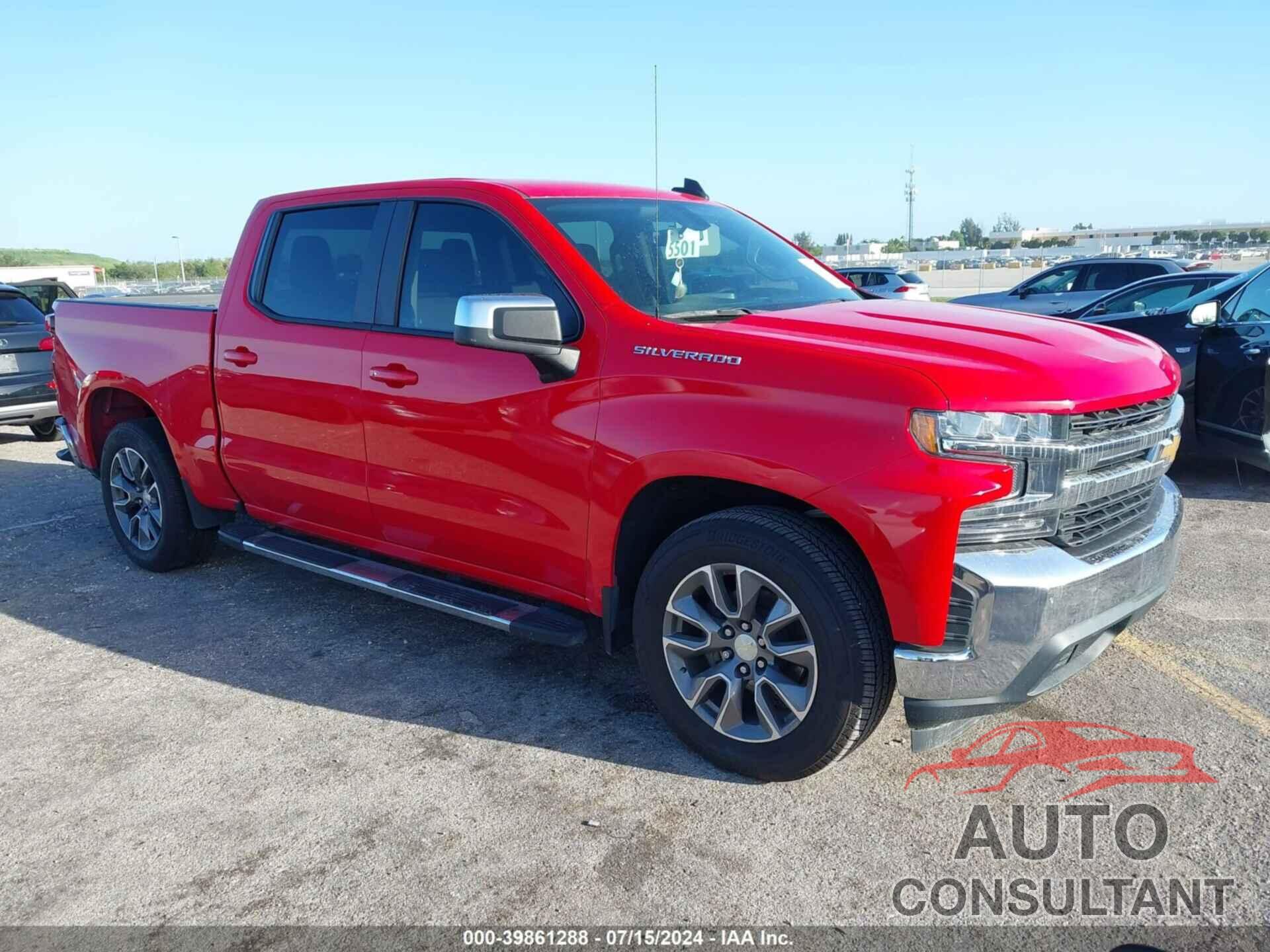 CHEVROLET SILVERADO 1500 2019 - 1GCPWCED9KZ150987