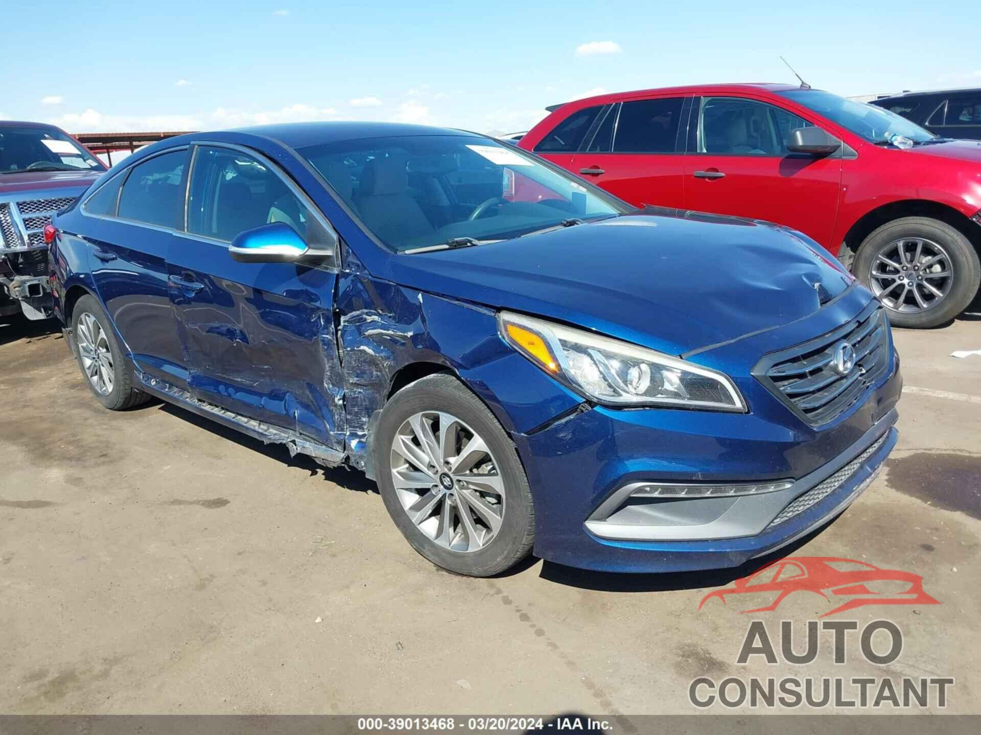 HYUNDAI SONATA 2017 - 5NPE34AF0HH482894