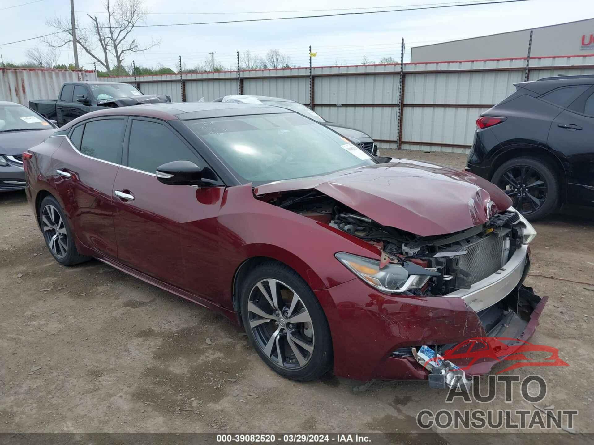 NISSAN MAXIMA 2017 - 1N4AA6AP2HC393323