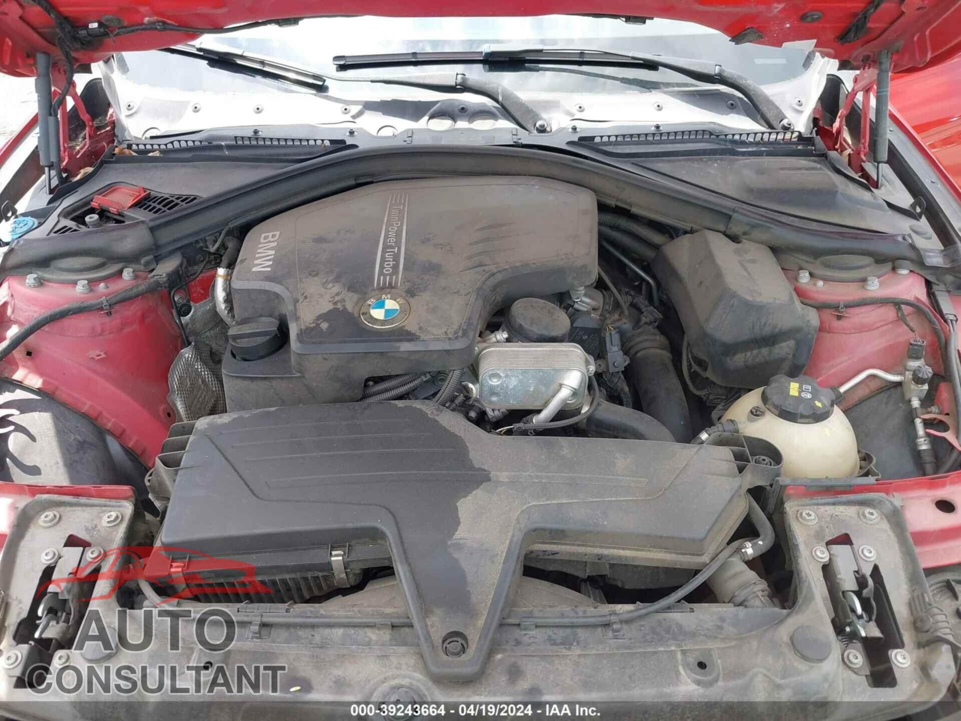 BMW 320I 2016 - WBA8E1G51GNU11705