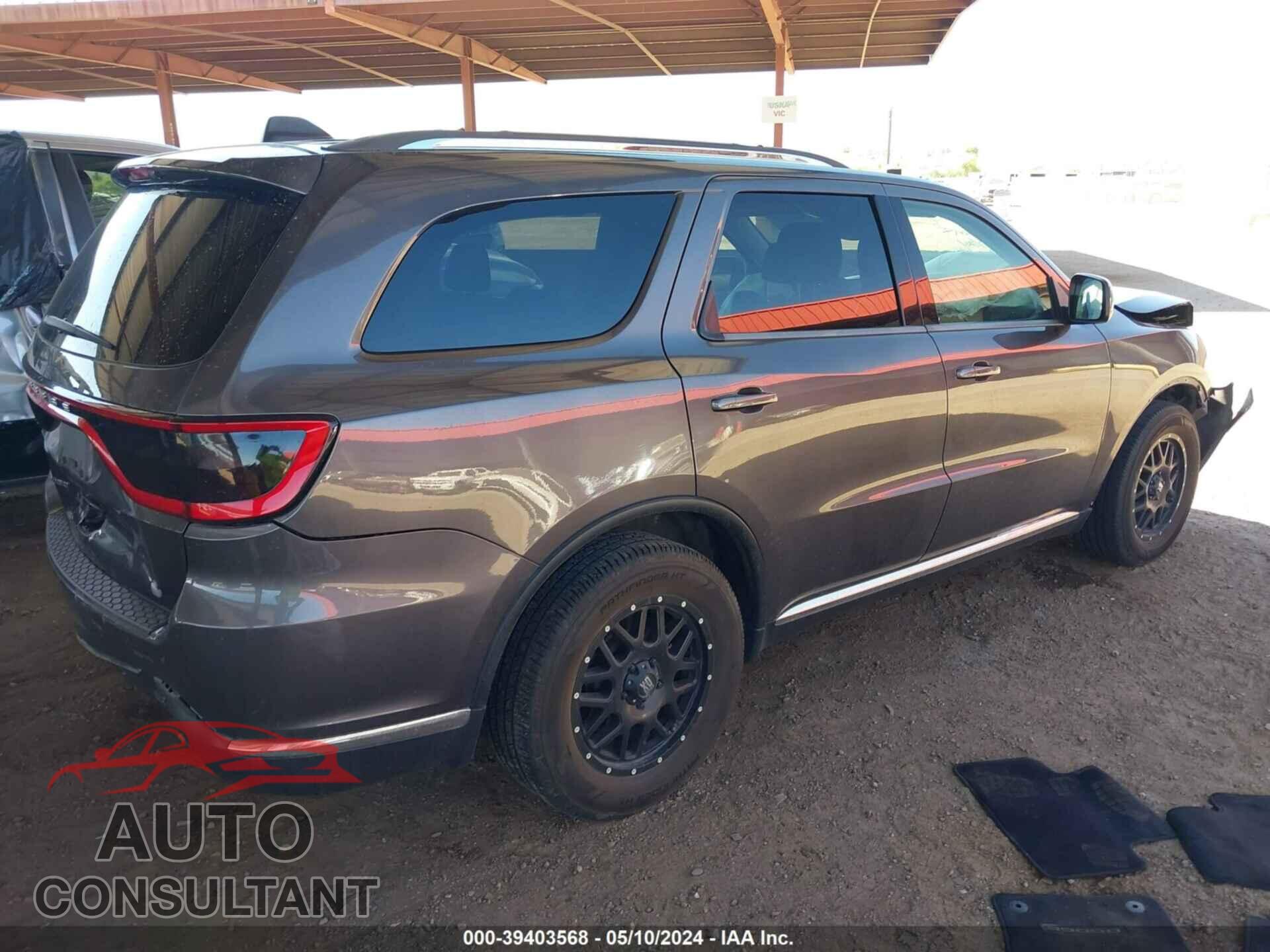 DODGE DURANGO 2017 - 1C4RDHAG8HC878579