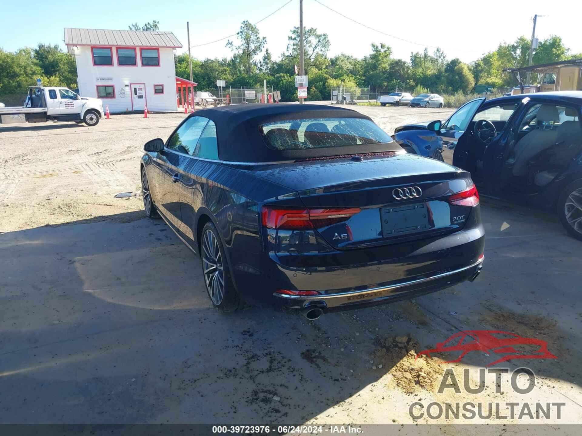 AUDI A5 2018 - WAU2NGF54JN018928