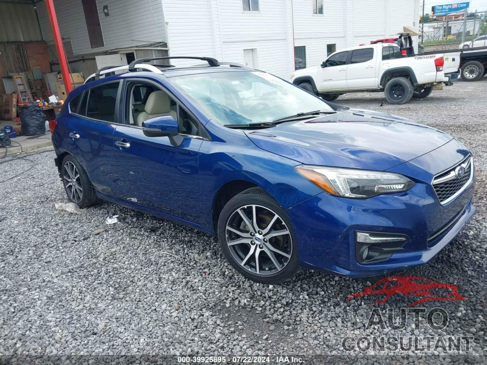 SUBARU IMPREZA 2017 - 4S3GTAT68H3744435