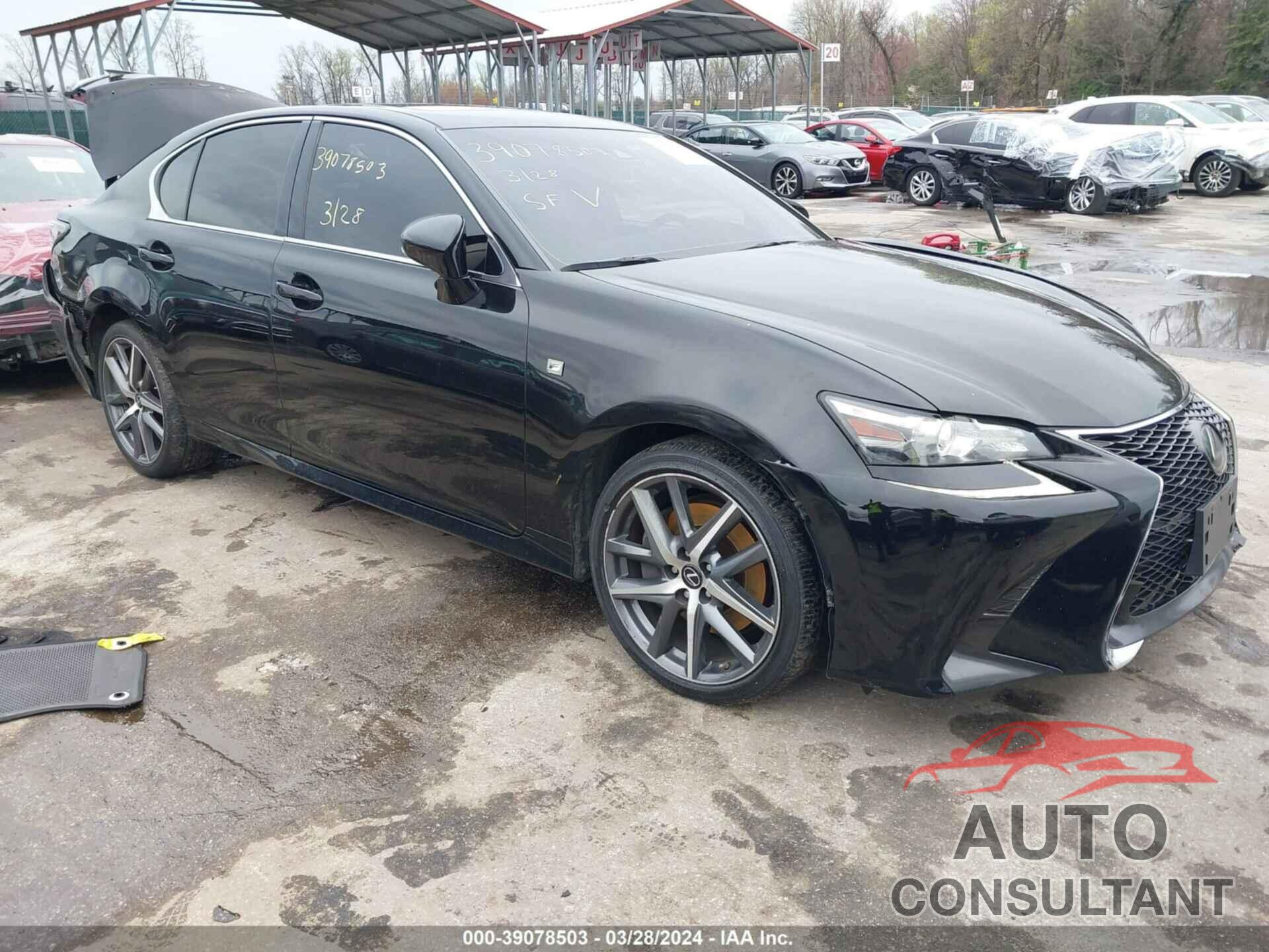 LEXUS GS 350 2016 - JTHCZ1BL8GA003358