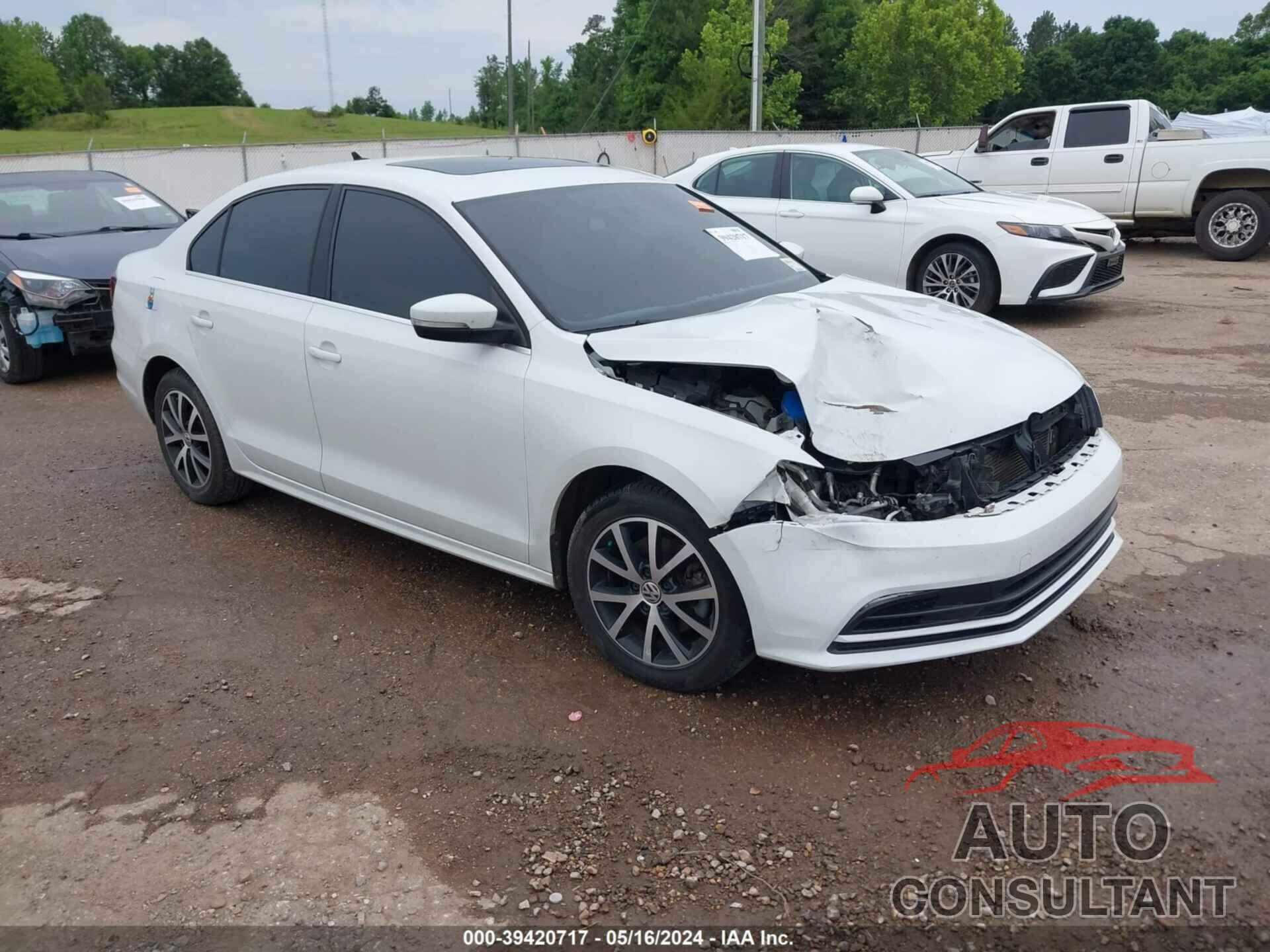 VOLKSWAGEN JETTA 2017 - 3VWDB7AJ8HM356486