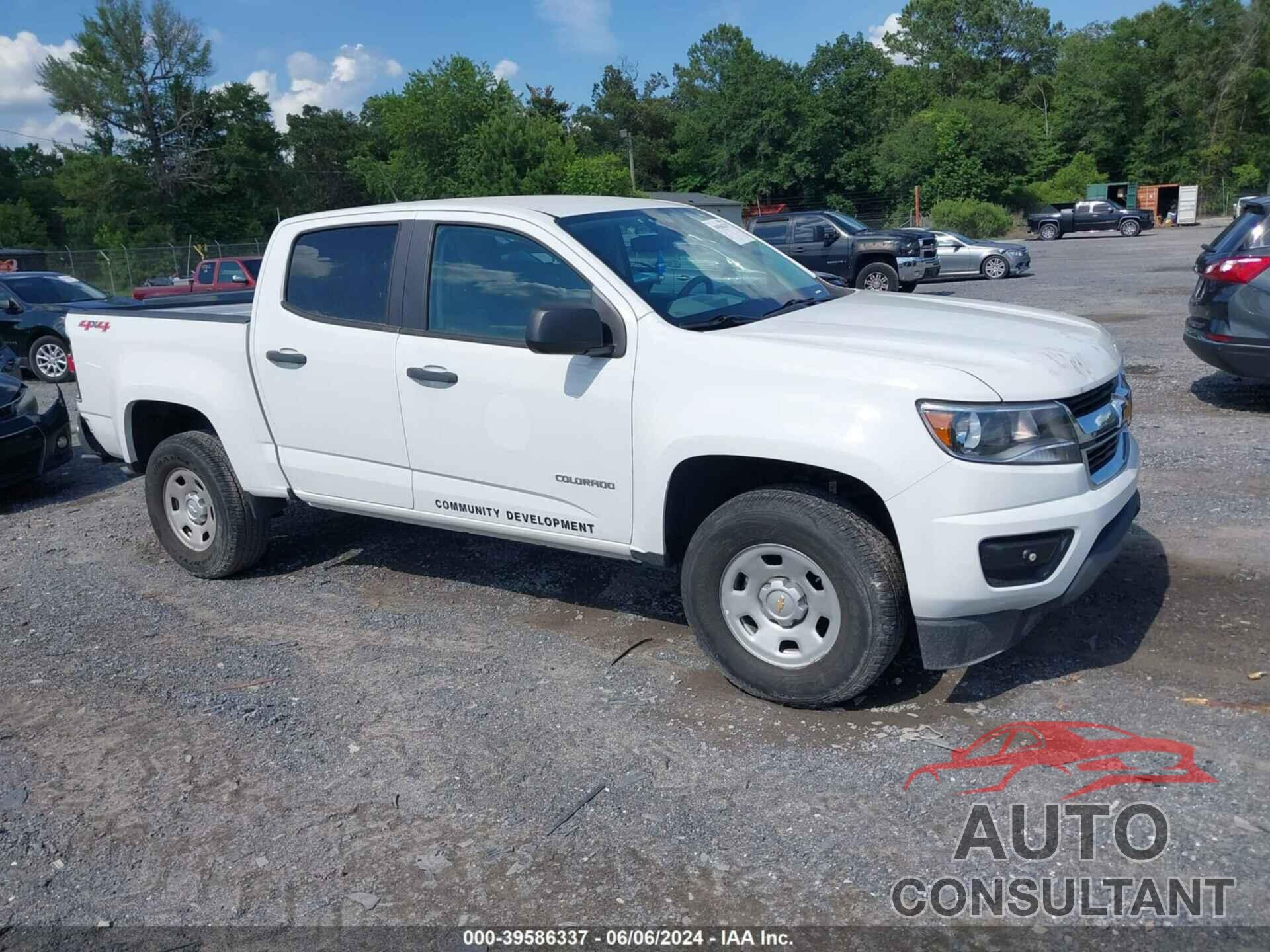 CHEVROLET COLORADO 2019 - 1GCGTBEN0K1148524