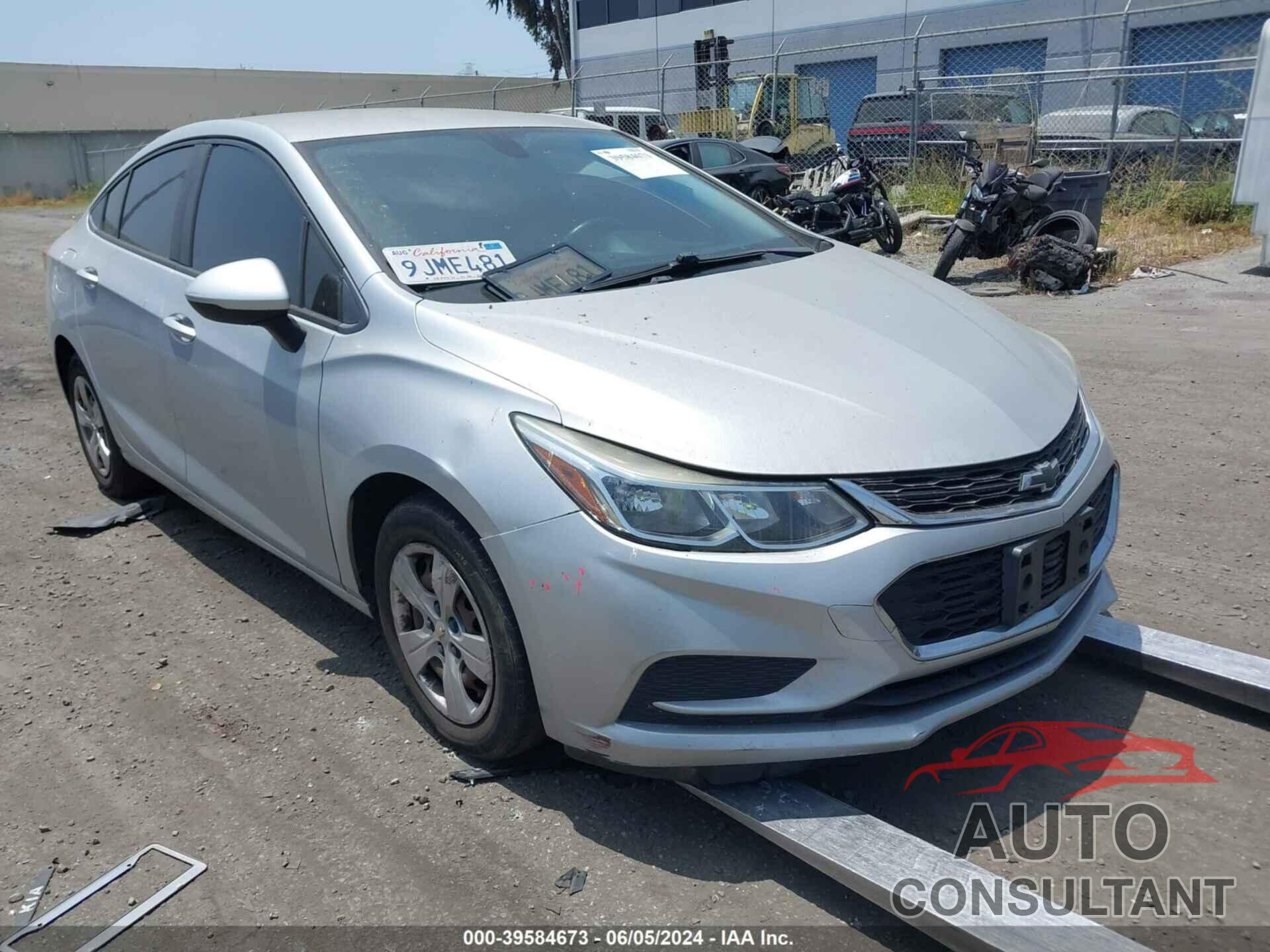 CHEVROLET CRUZE 2016 - 1G1BC5SM9G7308789