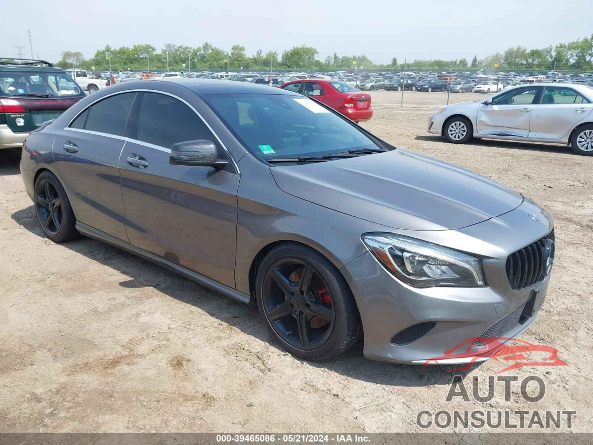 MERCEDES-BENZ CLA 250 2018 - WDDSJ4GB1JN603585