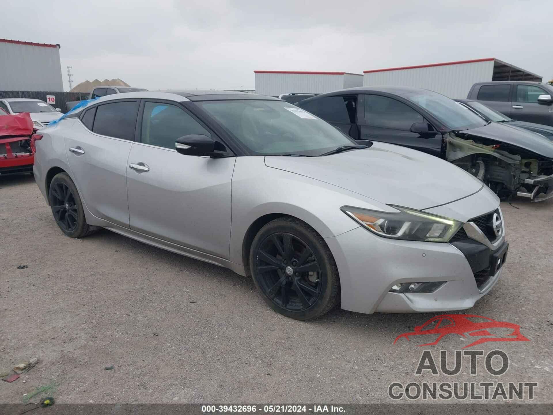 NISSAN MAXIMA 2018 - 1N4AA6AP8JC392876