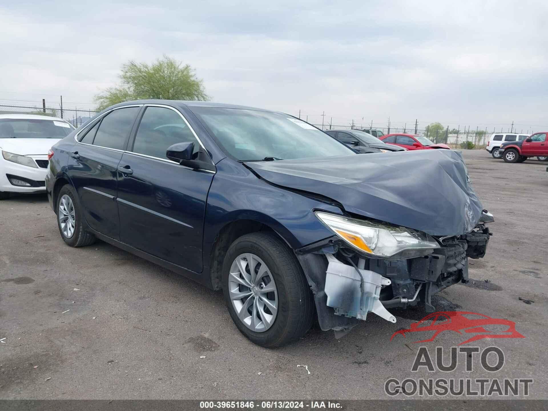 TOYOTA CAMRY 2017 - 4T1BF1FK9HU636972