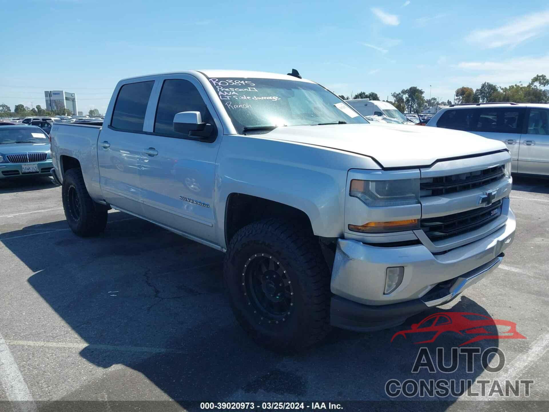 CHEVROLET SILVERADO 1500 2016 - 3GCUKREC5GG211901