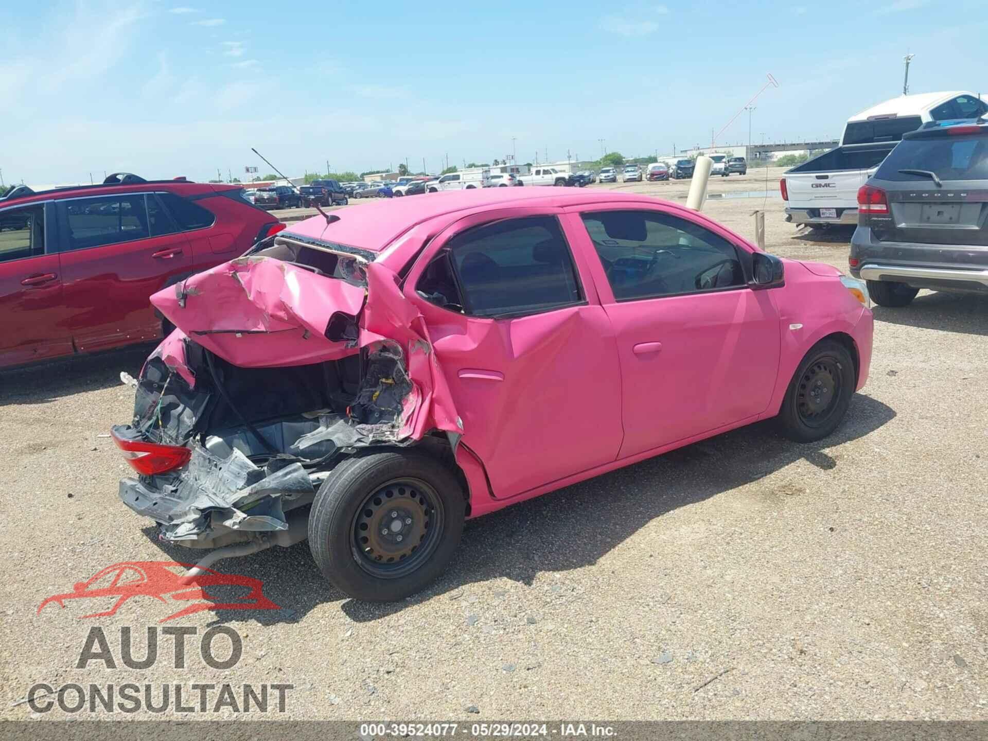 MITSUBISHI MIRAGE G4 2019 - ML32F3FJ1KHF13891