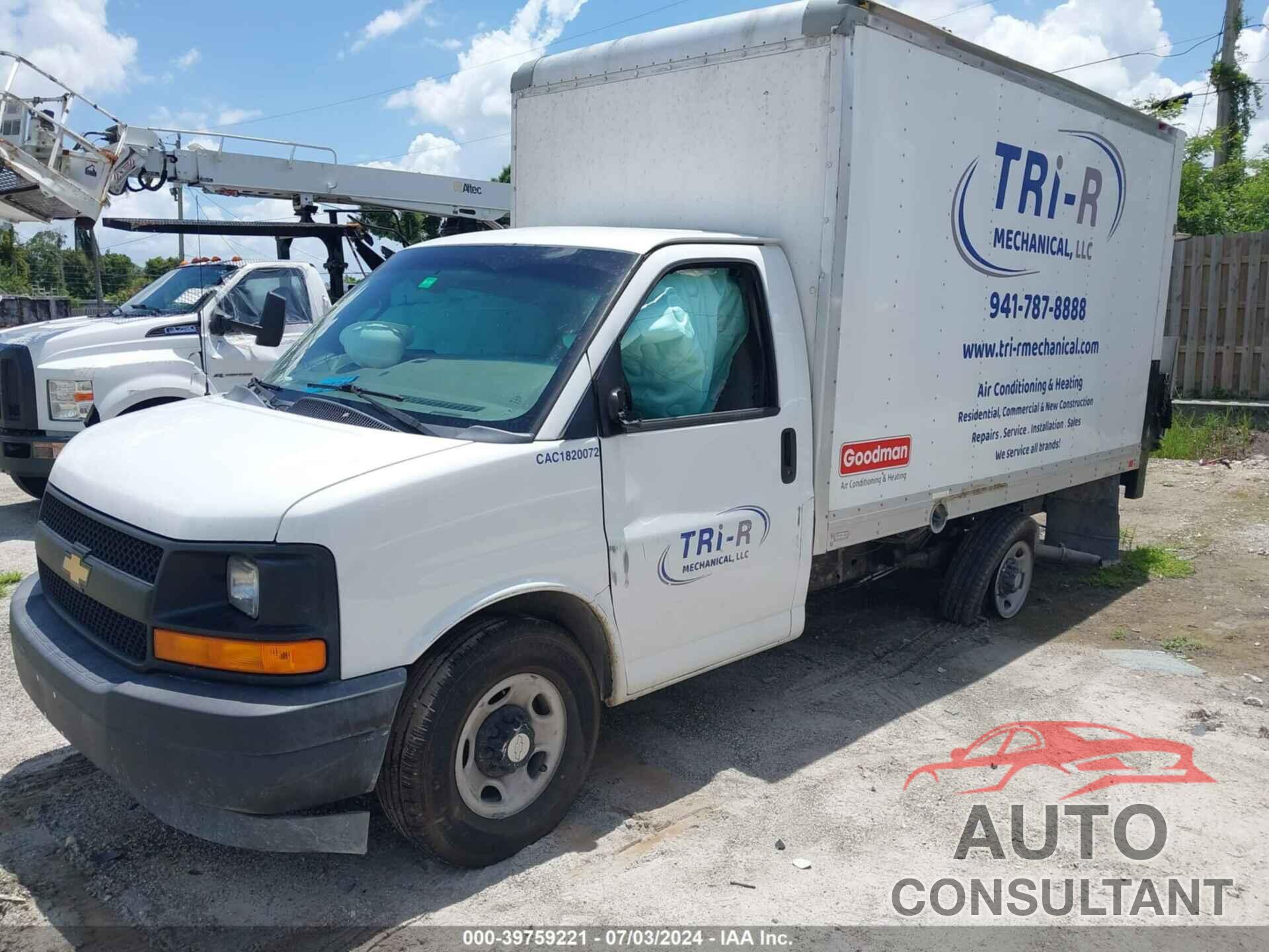 CHEVROLET EXPRESS CUTAWAY 2017 - 1GB0GRFF6H1288869