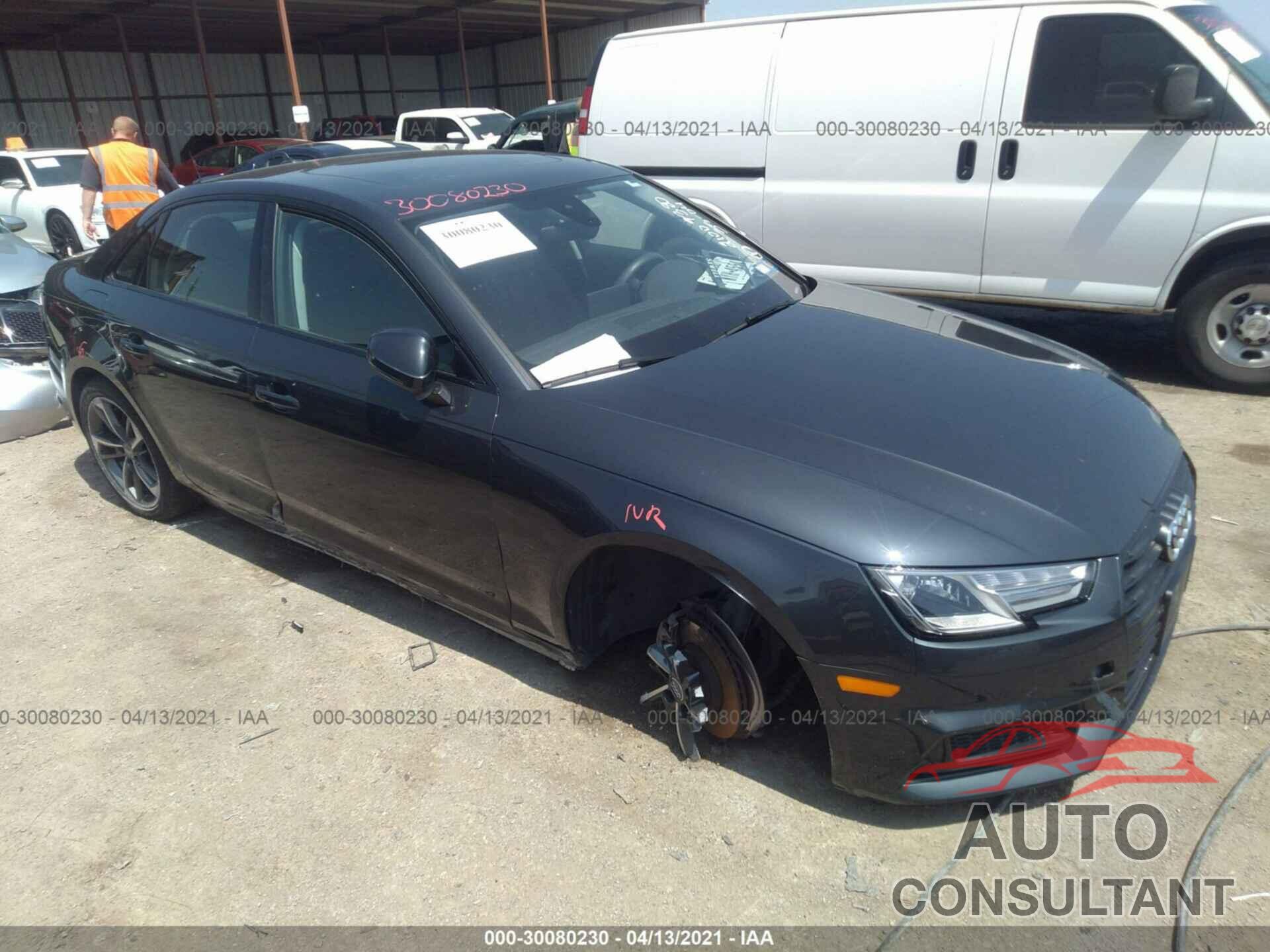 AUDI A4 2019 - WAUGMAF40KN017418