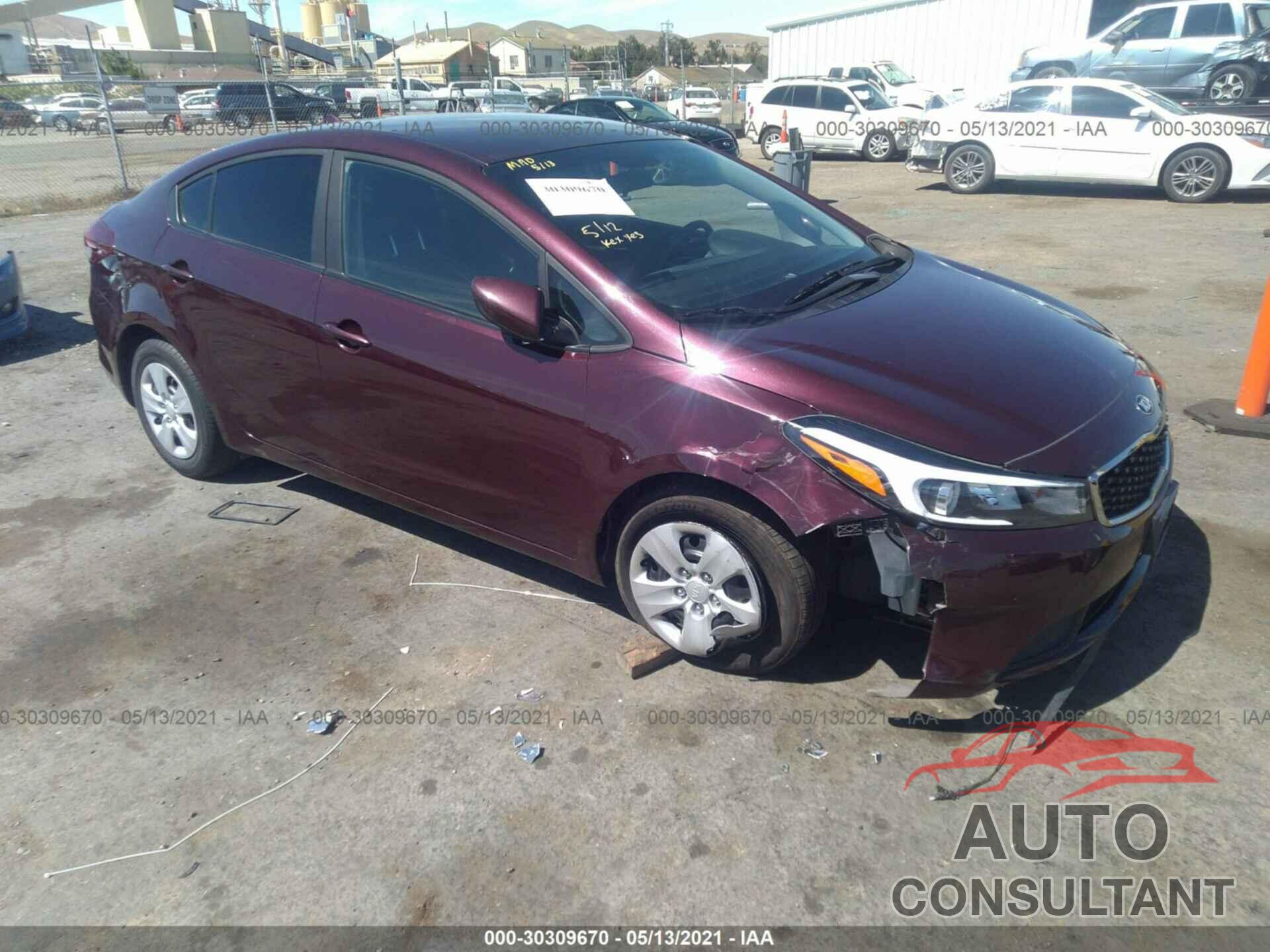 KIA FORTE 2017 - 3KPFK4A76HE114580
