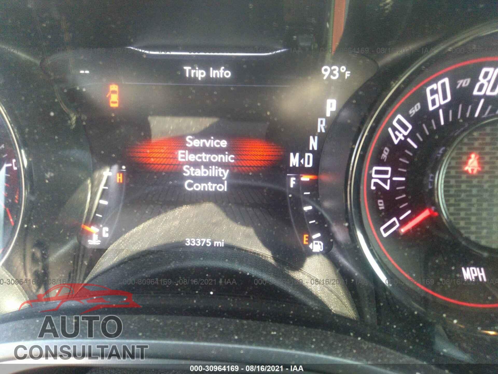 DODGE CHALLENGER 2019 - 2C3CDZAG1KH735171