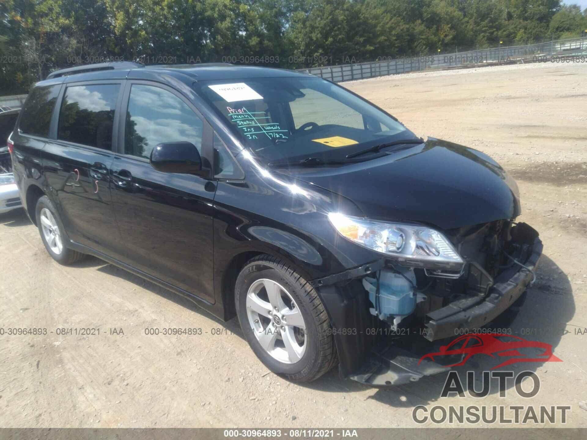 TOYOTA SIENNA 2020 - 5TDKZ3DC2LS068872