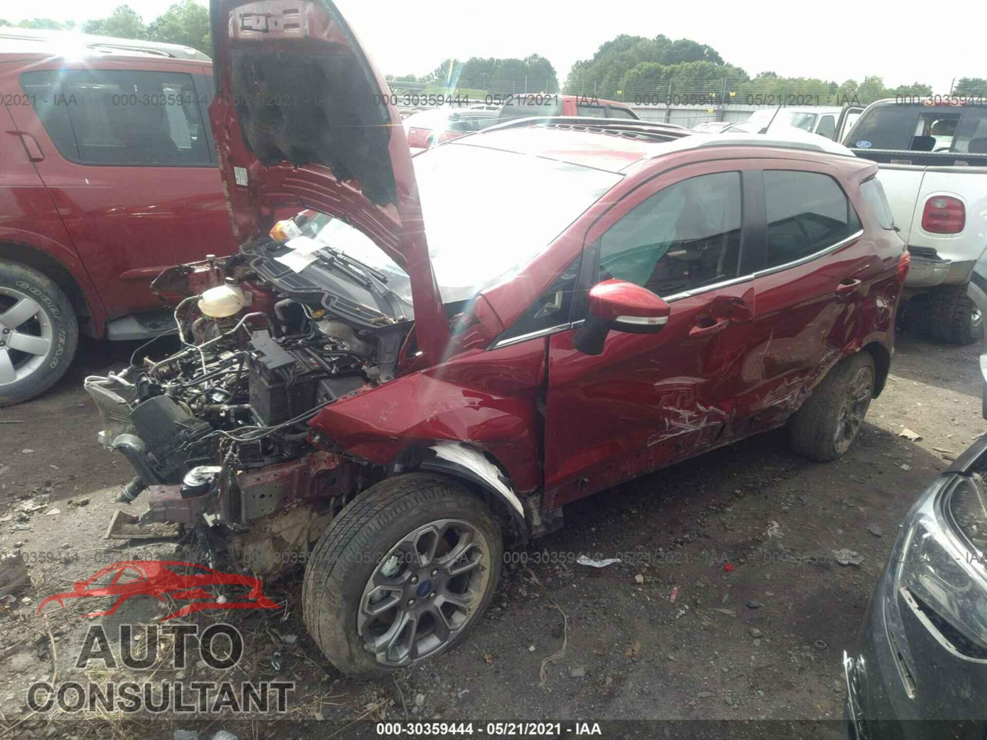 FORD ECOSPORT 2019 - MAJ6S3KL7KC296574