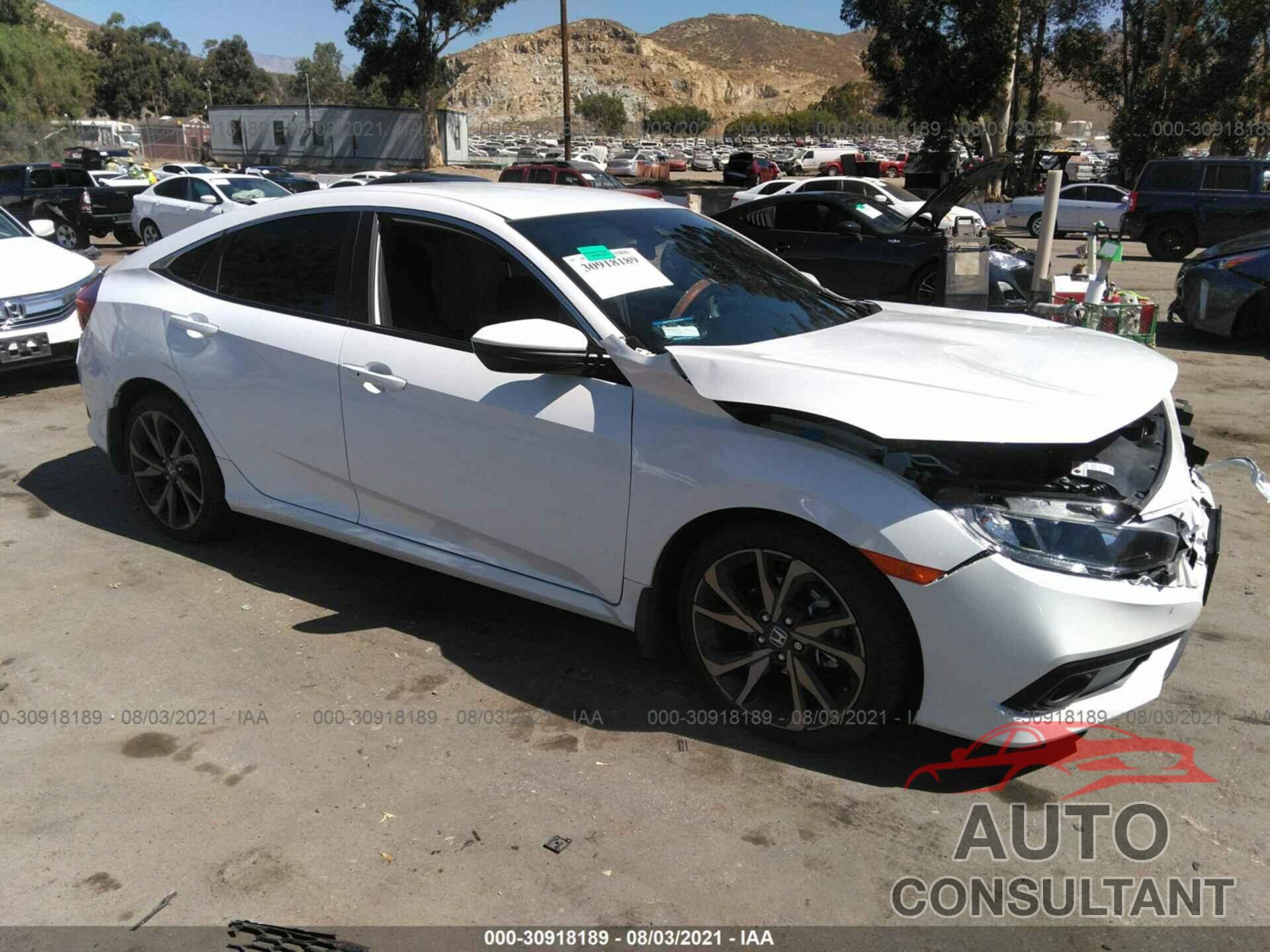 HONDA CIVIC SEDAN 2020 - 2HGFC2F84LH572569