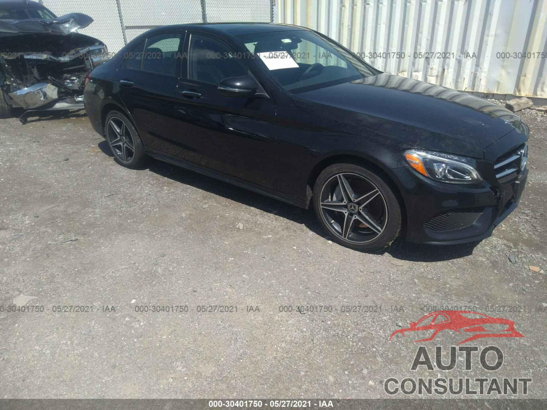 MERCEDES-BENZ C-CLASS 2018 - WDDWF4KB1JR416043