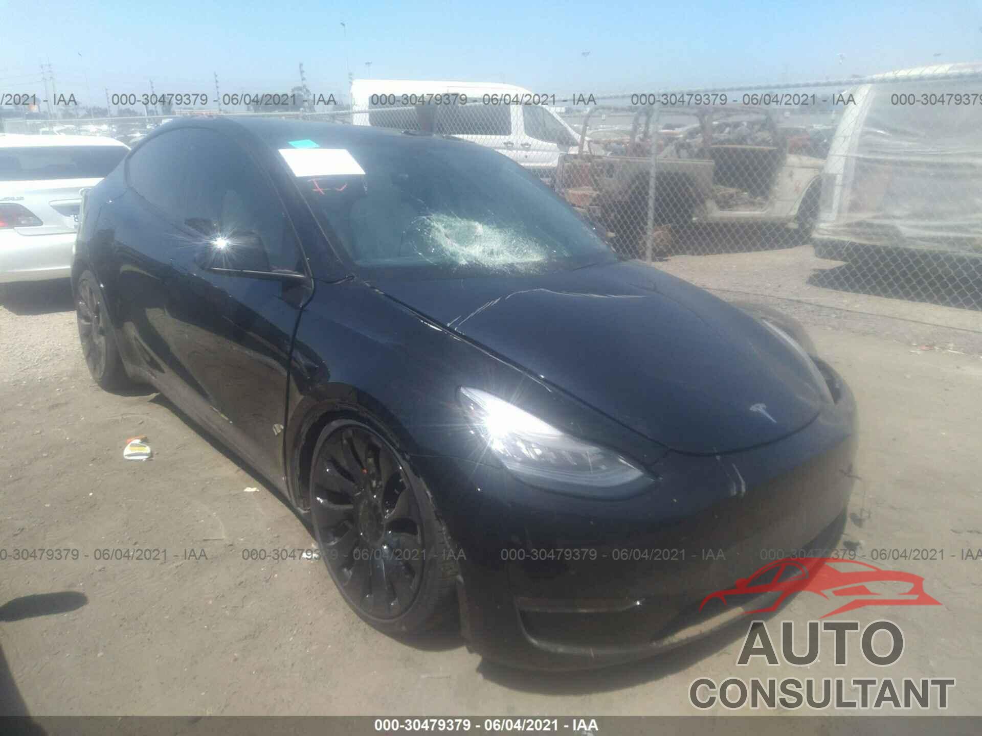 TESLA MODEL Y 2020 - 5YJYGDEF4LF018283