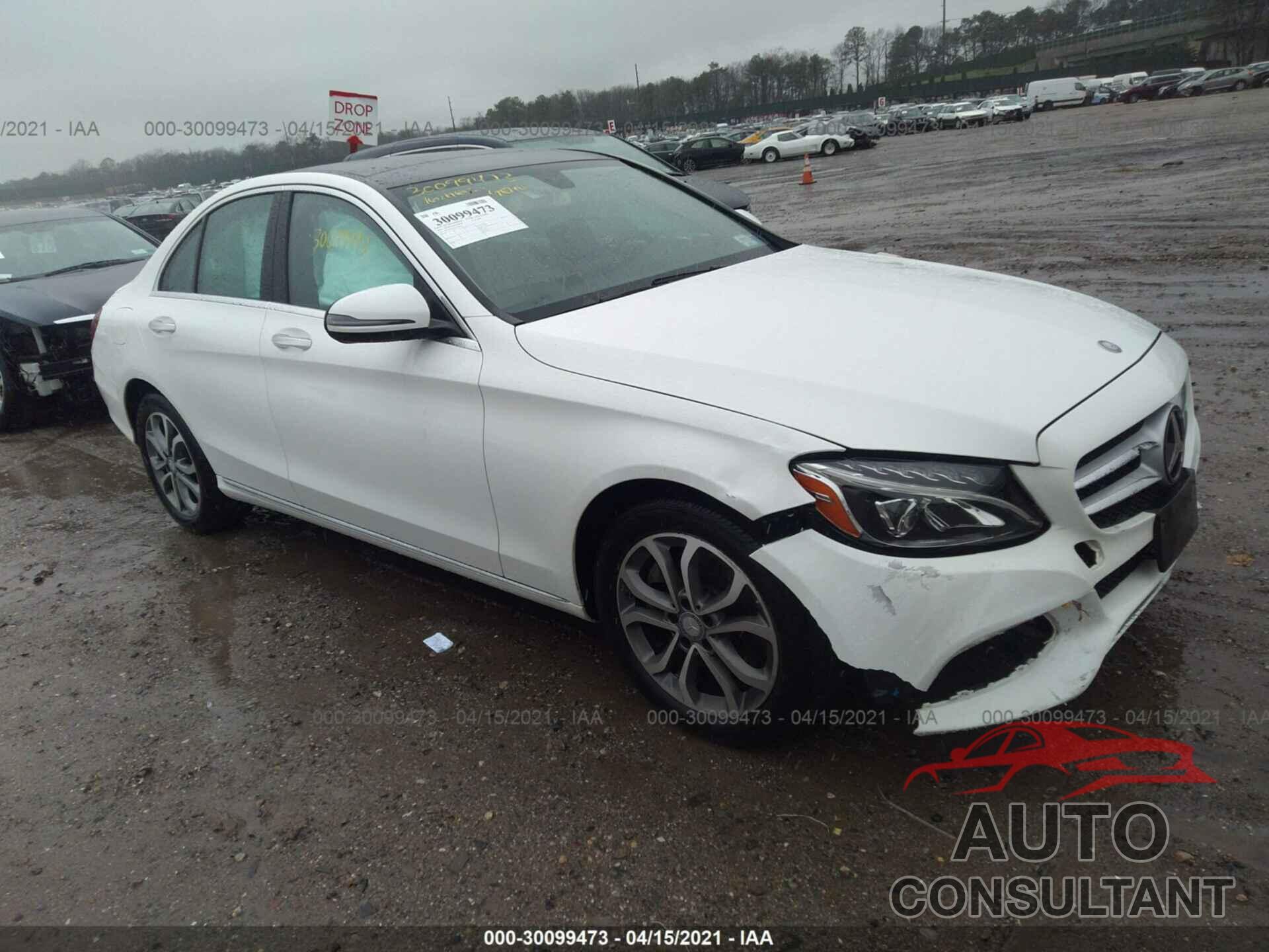 MERCEDES-BENZ C-CLASS 2016 - WDDWF4KB3GR132373