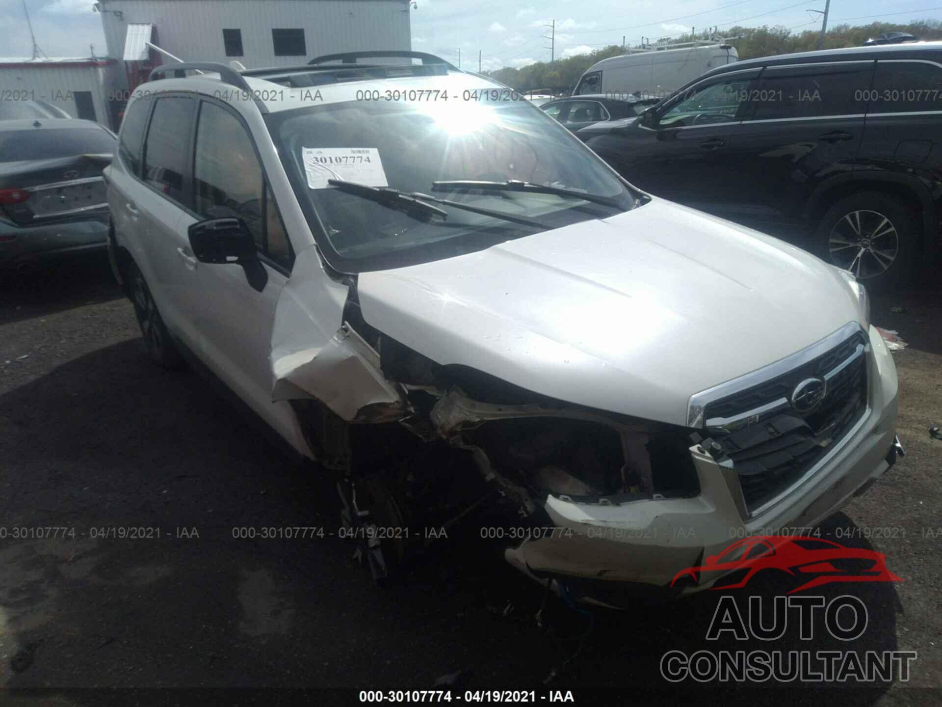 SUBARU FORESTER 2017 - JF2SJAGC2HH484456