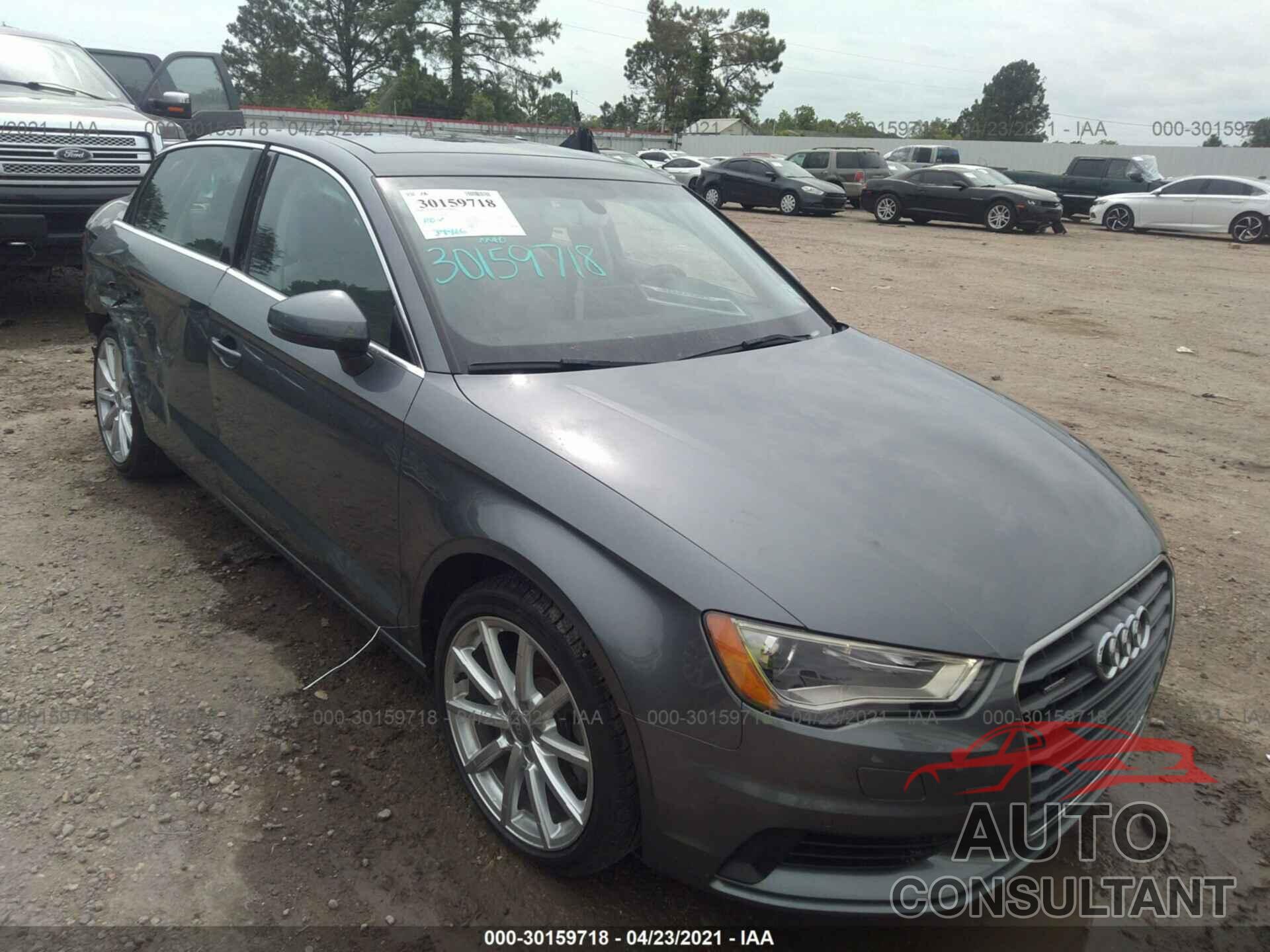 AUDI A3 2016 - WAUE8GFF6G1006681