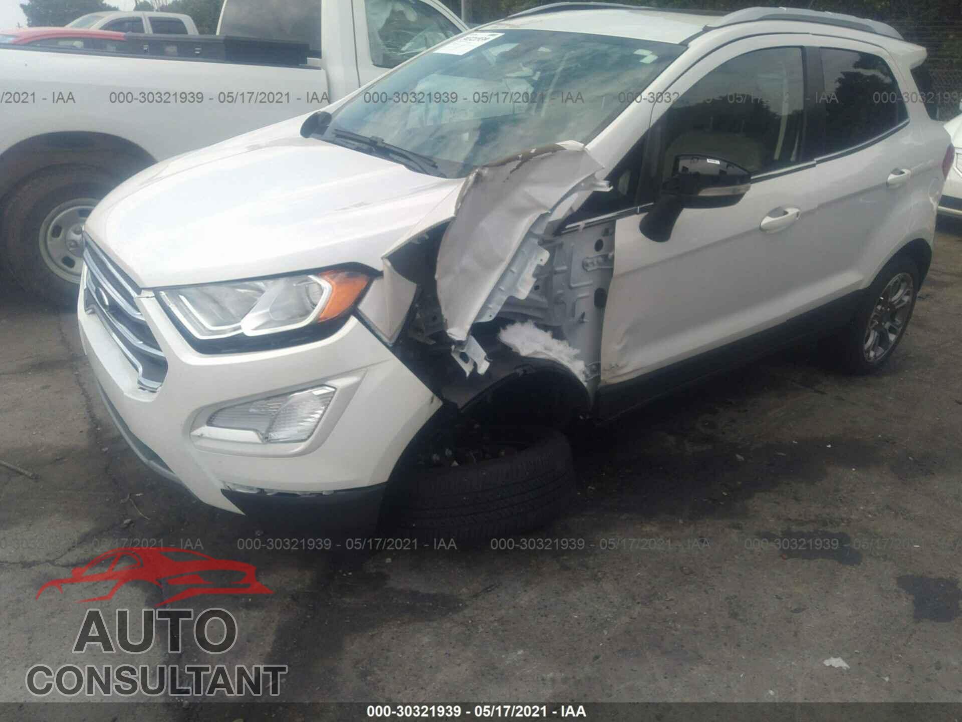 FORD ECOSPORT 2020 - MAJ6S3KL0LC340562