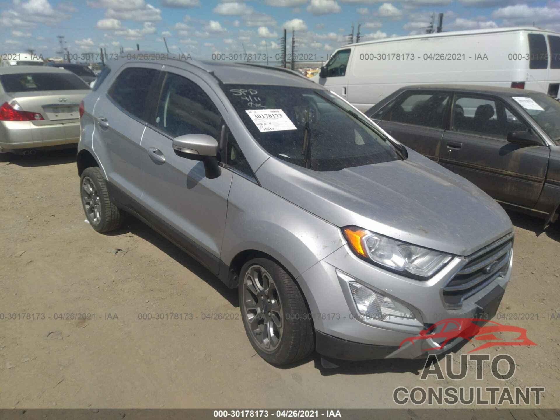 FORD ECOSPORT 2020 - MAJ6S3KLXLC354159