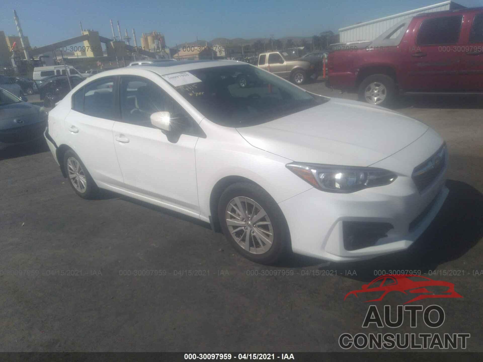 SUBARU IMPREZA 2018 - 4S3GKAD60J3606332