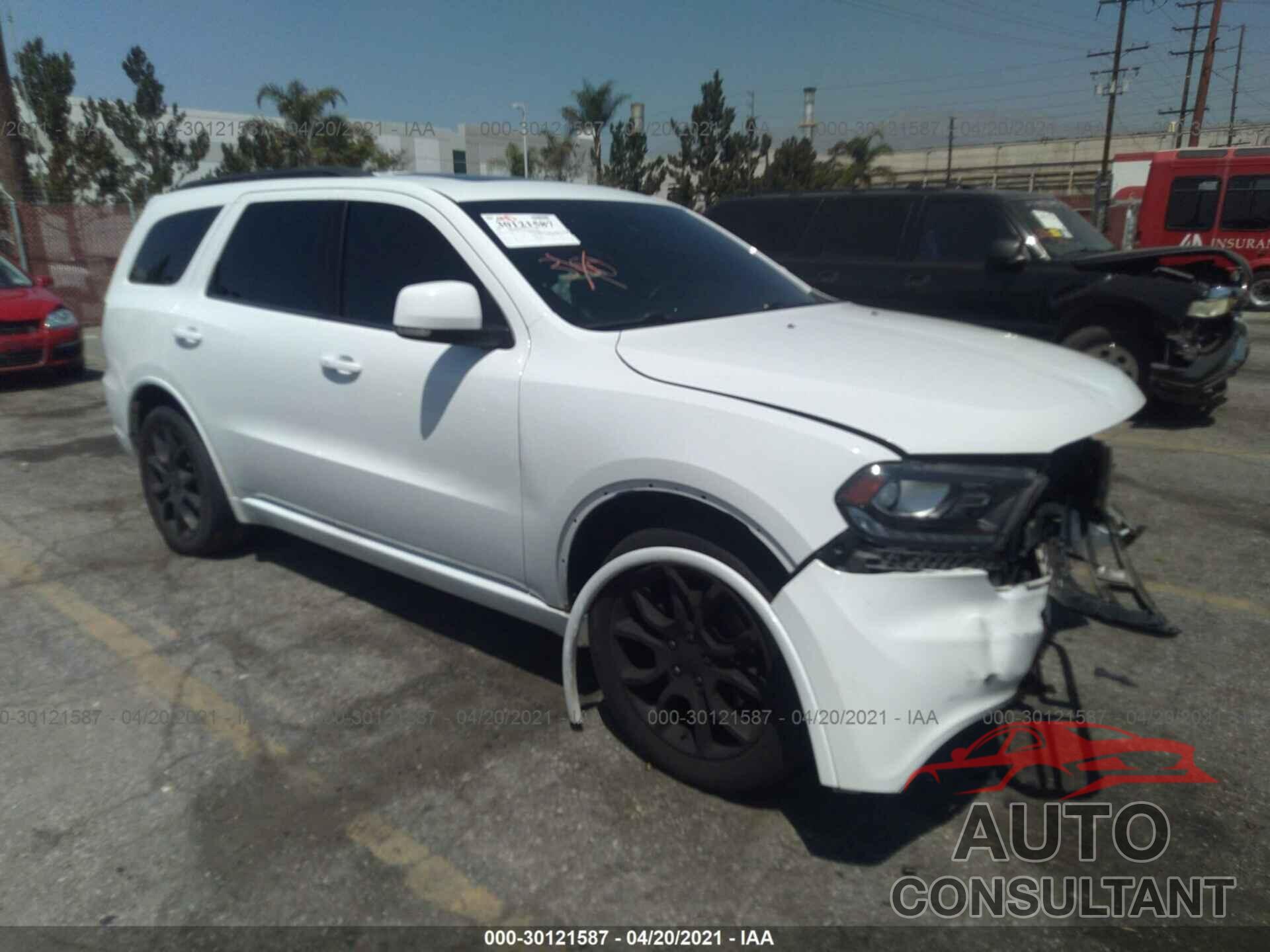 DODGE DURANGO 2017 - 1C4SDJCT6HC871892